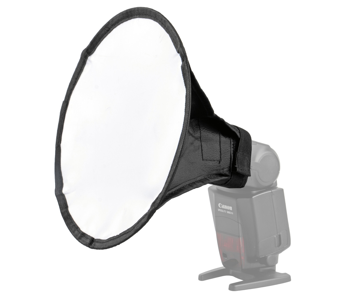 Blitz-Softbox für Systemblitze (20cm Ø, rund) Blitz-Softbox für Systemblitze (20cm Ø, rund)