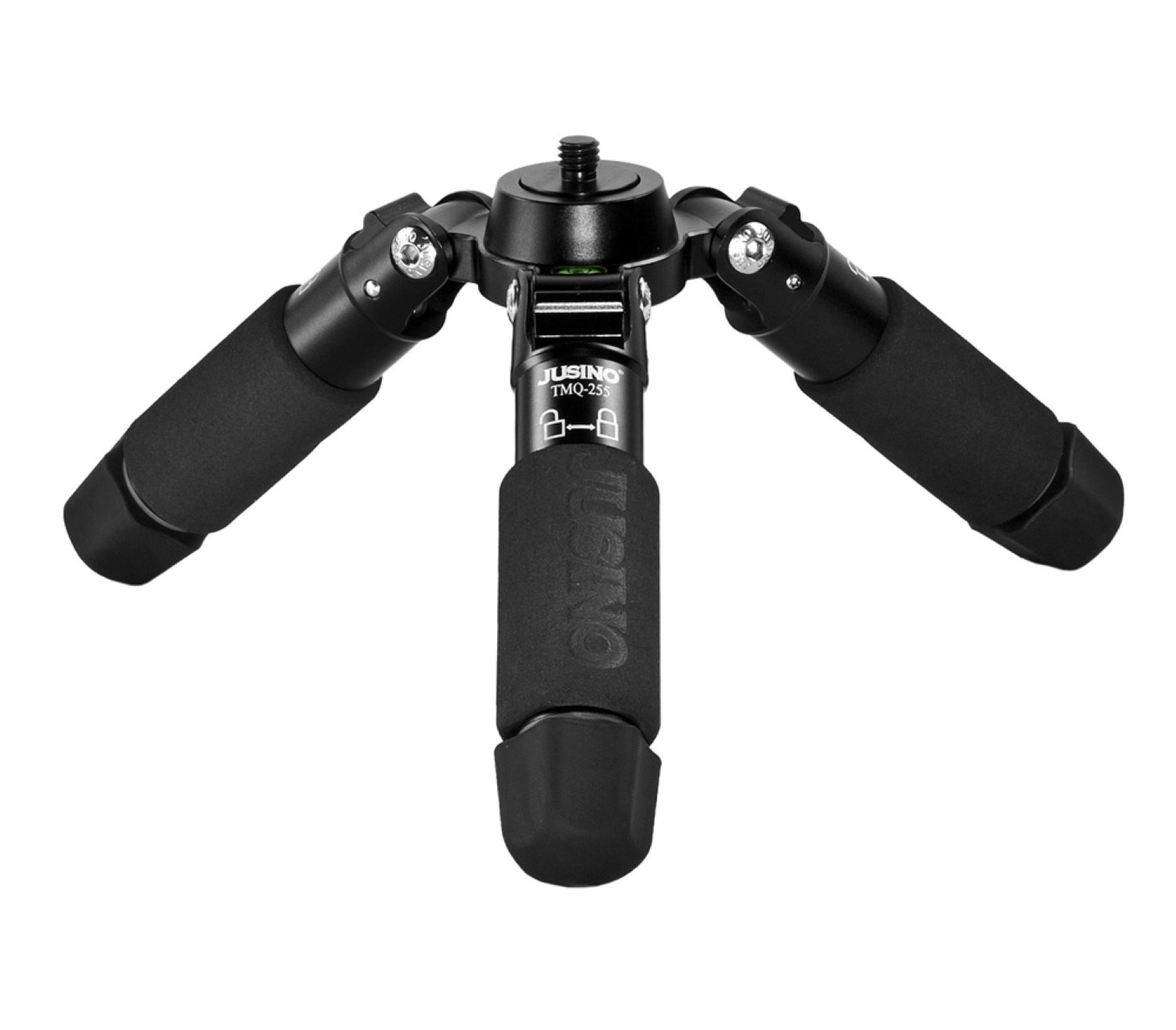 JUSINO TMQ-255 Stabiles Mini-Stativ Tischstativ - Inkl. Transporttasche, Aluminium JUSINO TMQ-255 Stabiles Mini-Stativ Tischstativ - Inkl. Transporttasche, Aluminium