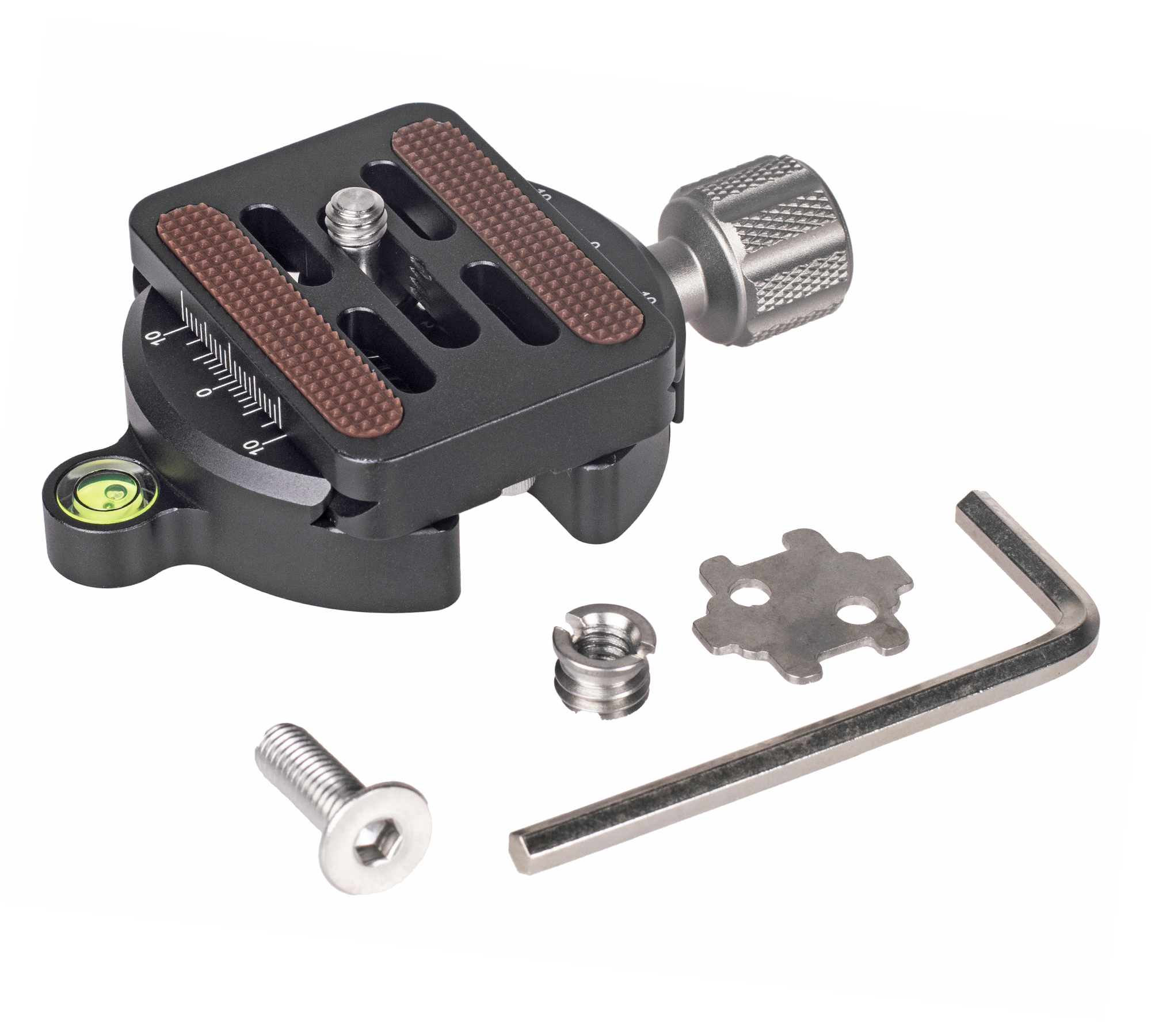 Klemme mit Schnellwechselplatte Arca-Swiss kompatibel DM-55 Klemme mit Schnellwechselplatte Arca-Swiss kompatibel DM-55