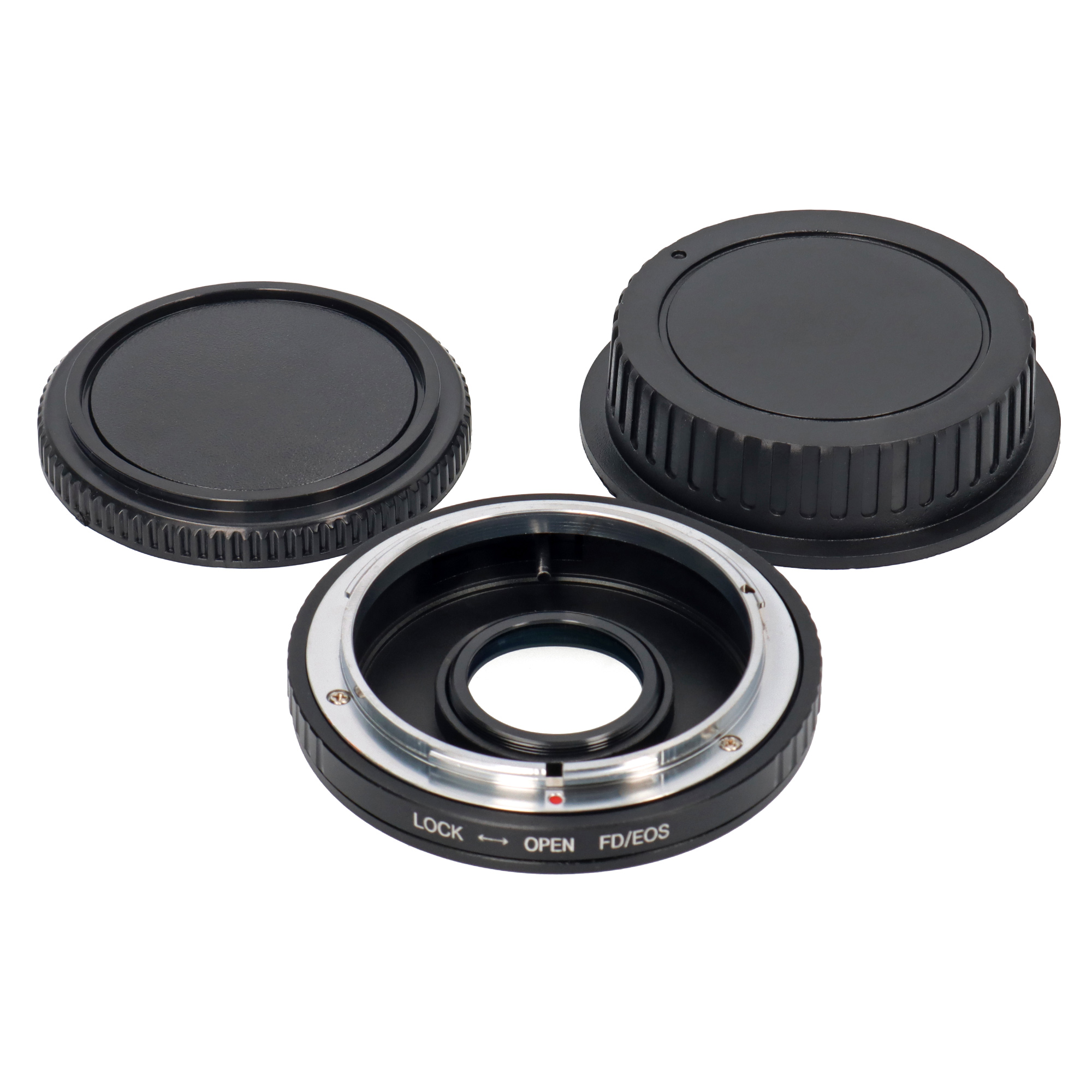 Objektivadapter Canon FD Objektiv an Canon EOS + Korrektur-Linse Objektivadapter Canon FD Objektiv an Canon EOS + Korrektur-Linse