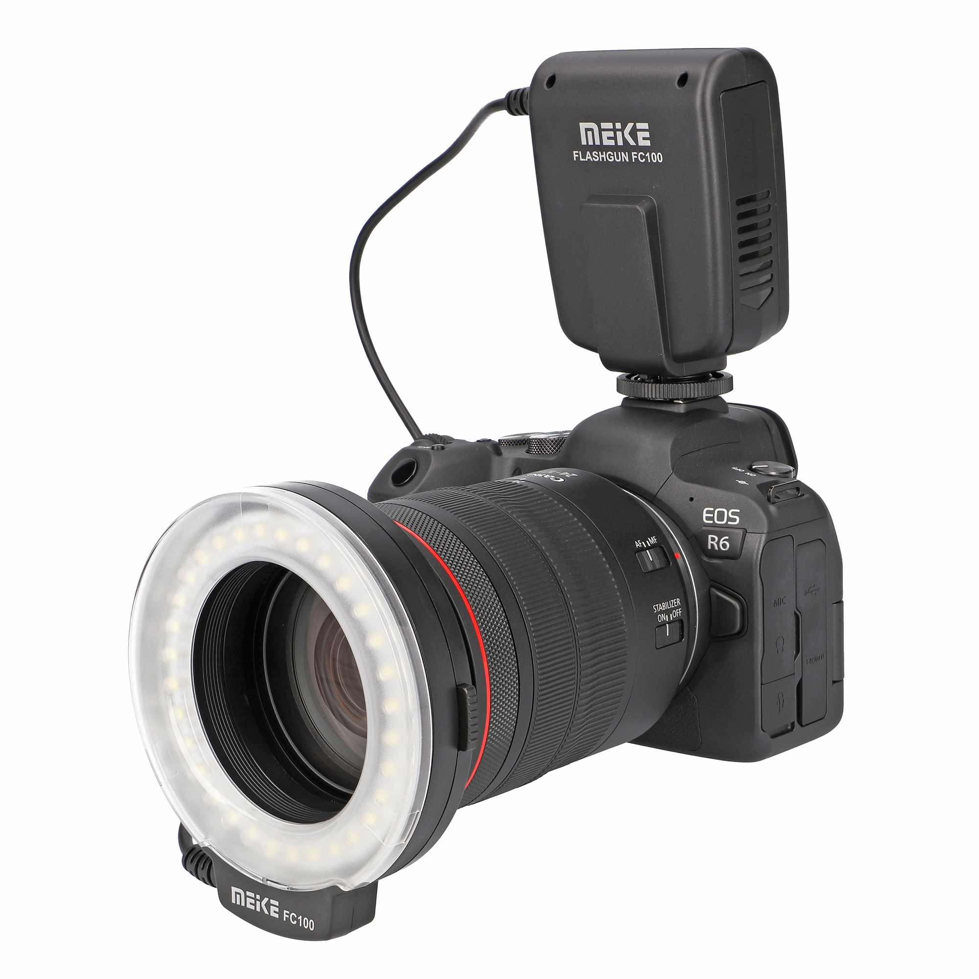 Meike Ringleuchte FC-100 Blitz & Dauerlicht auch für Videoaufnahmen für fast alle Kamerahersteller Meike Ringleuchte FC-100 Blitz & Dauerlicht auch für Videoaufnahmen für fast alle Kamerahersteller