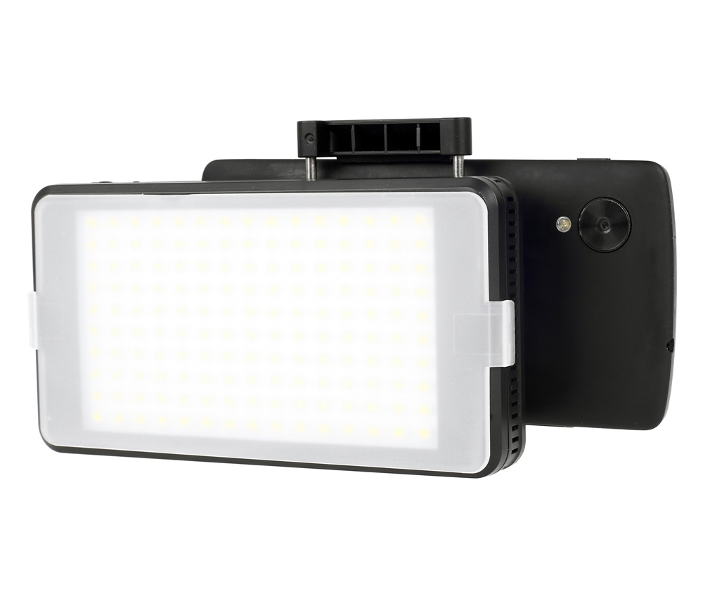 LED Videoleuchte für Smartphone, Digital- und DSLR-Kamera MK-S150 LED Videoleuchte für Smartphone, Digital- und DSLR-Kamera MK-S150