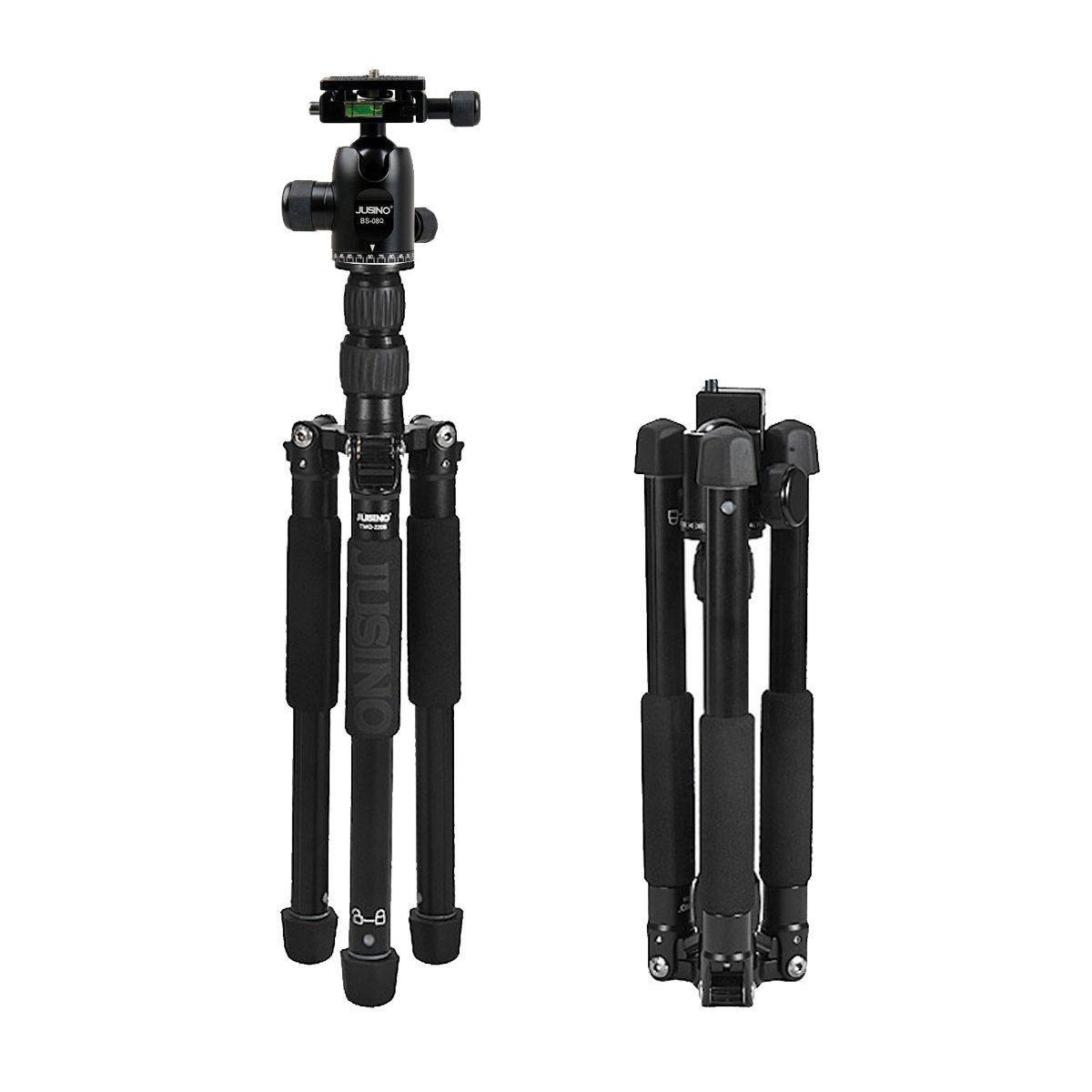 JUSINO Traveller kompaktes Reisestativ mit Kugelkopf bis 139cm 3kg TMQ-2205 BS-08Q JUSINO Traveller kompaktes Reisestativ mit Kugelkopf bis 139cm 3kg TMQ-2205 BS-08Q