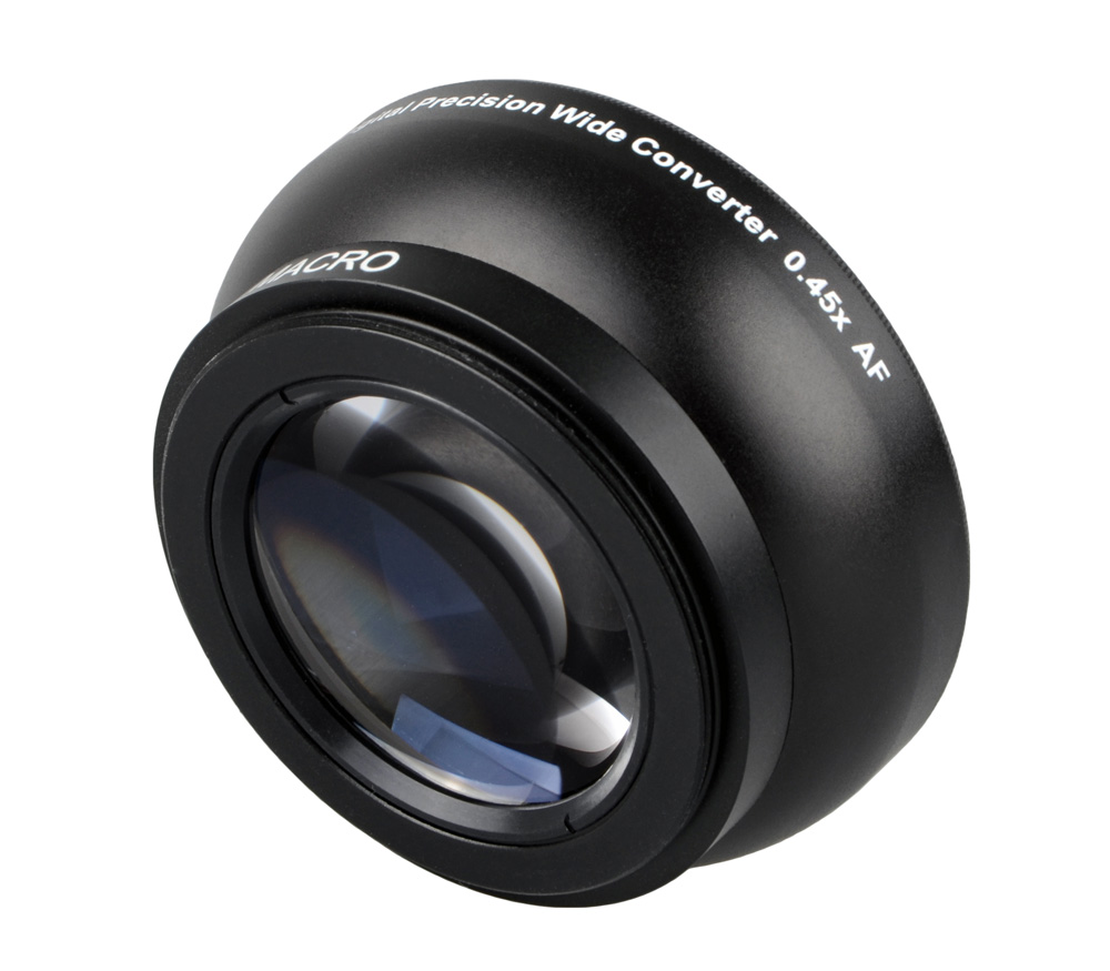 ayex MC Weitwinkel-Konverter 0.45x Vorsatzlinse für 55mm Anschlussgewinde