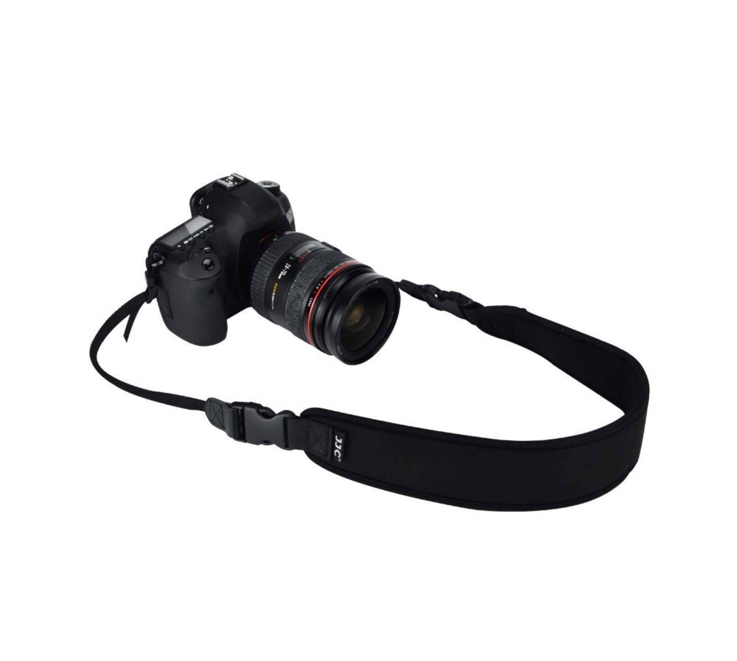 Neopren-Kameragurt verstellbarer & bequemer Schultergurt für DSLR und spiegellose Kameras Neopren-Kameragurt verstellbarer & bequemer Schultergurt für DSLR und spiegellose Kameras