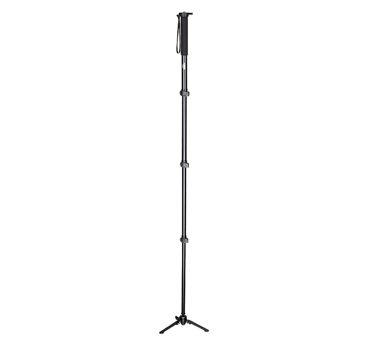JUSINO Monopod mit abnehmbarem Fuß Tischstativ Schnellspann-Clips bis 164cm 10kg VM-284E JUSINO Monopod mit abnehmbarem Fuß Tischstativ Schnellspann-Clips bis 164cm 10kg VM-284E