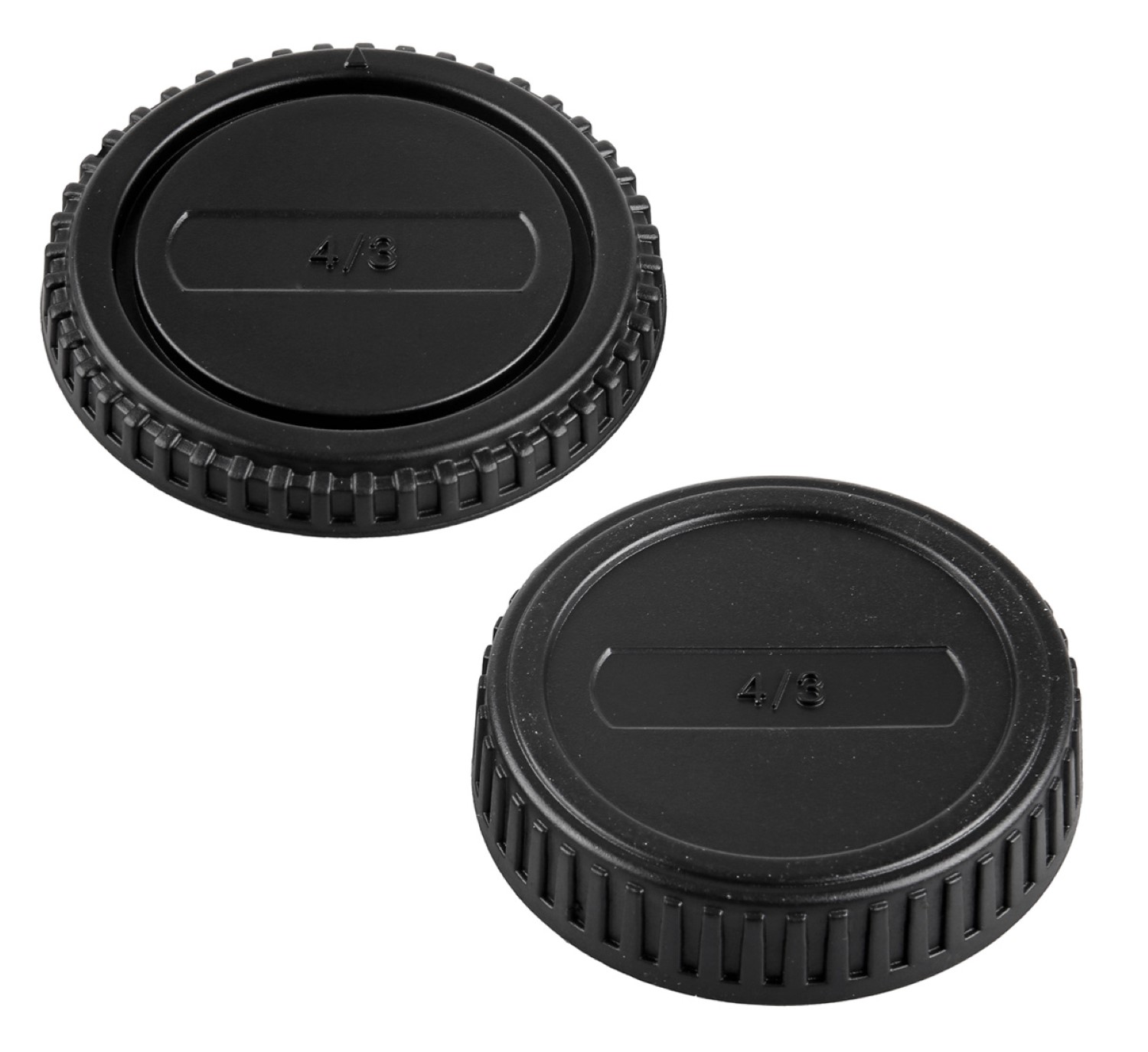 Objektivrückdeckel + Gehäusedeckel für Olympus Four Thirds Objektivrückdeckel + Gehäusedeckel für Olympus Four Thirds