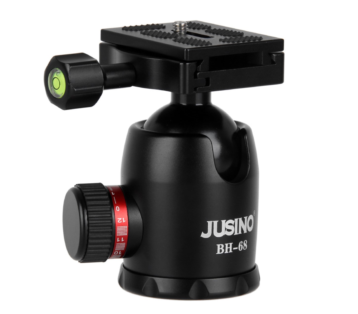 JUSINO Kugelkopf Stativkopf 15kg Belastbarkeit BH-68 Alu