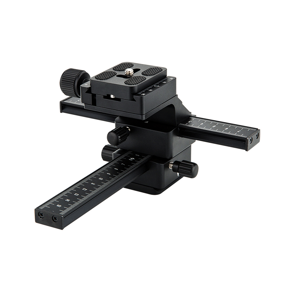 3D Makro-Einstellschlitten 4-Wege Kreuzschlitten MFR-3 3D Makro-Einstellschlitten 4-Wege Kreuzschlitten MFR-3