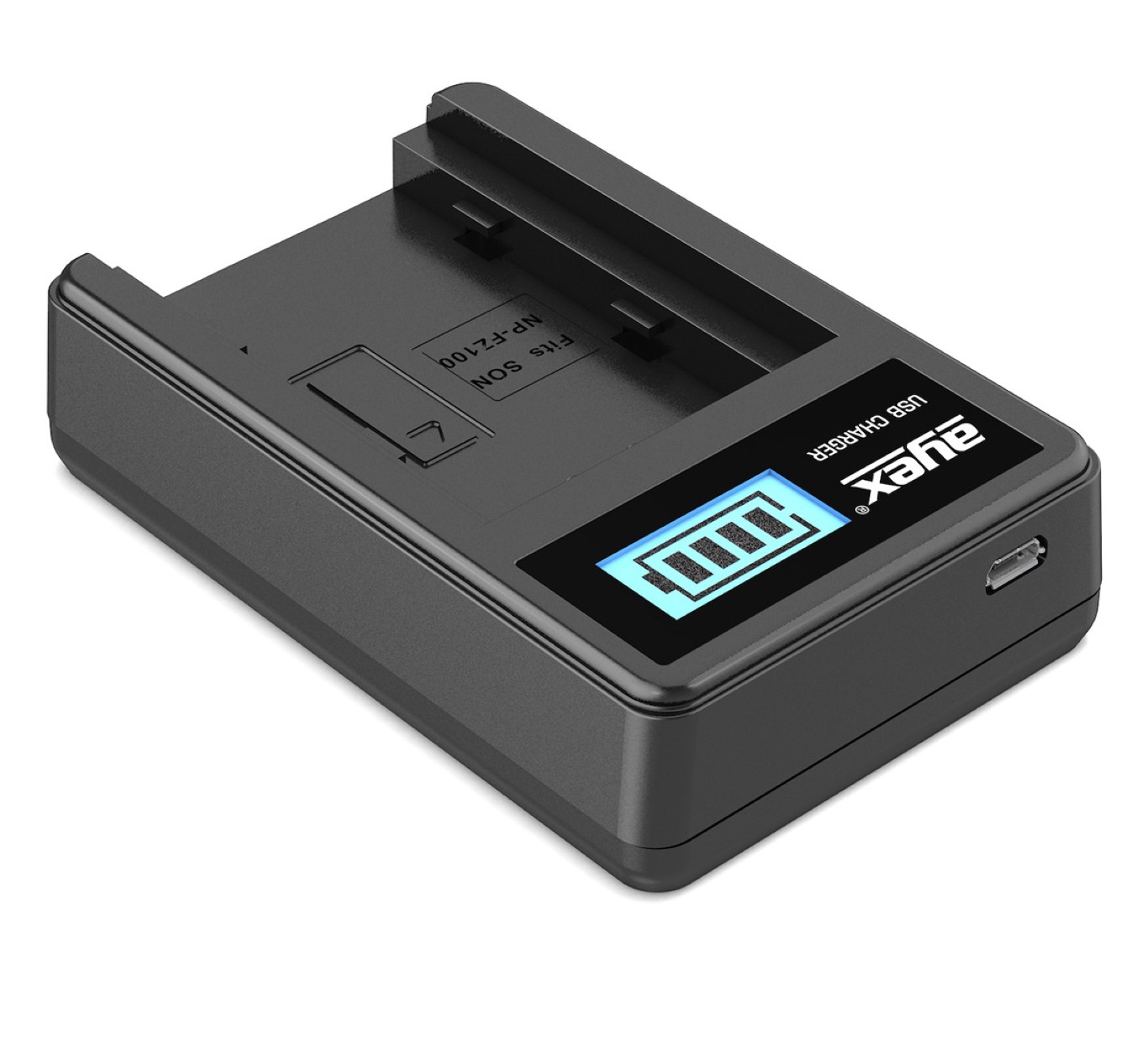 USB Ladegerät für Sony NP-FZ100 Akkus beleuchtetes Display Ladestandanzeige USB Ladegerät für Sony NP-FZ100 Akkus beleuchtetes Display Ladestandanzeige