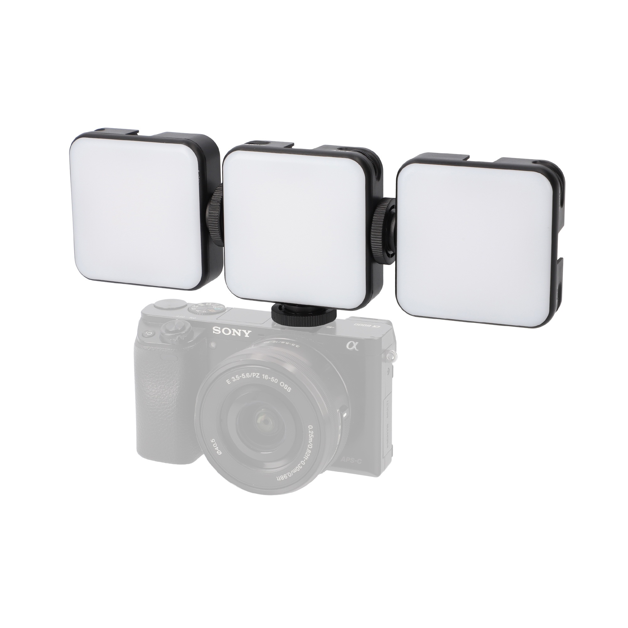 Hochwertige Bicolor Videoleuchte einstellbare Helligkeit Perfekte Beleuchtung für Fotografie & Videos USB-C Hochwertige Bicolor Videoleuchte einstellbare Helligkeit Perfekte Beleuchtung für Fotografie & Videos USB-C