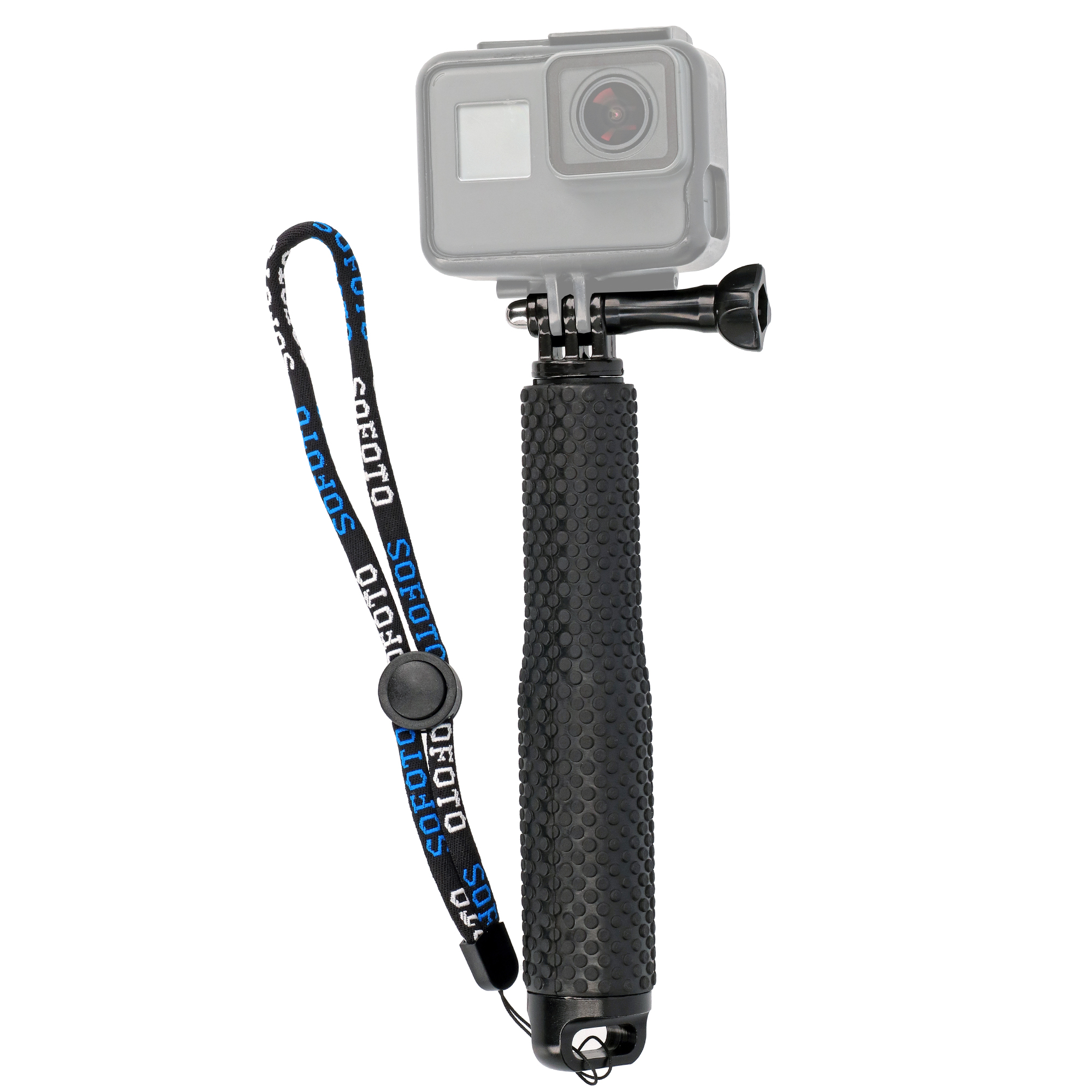 Selfie Stick ausziehbar 32,5cm 3 Sektionen rutschfest wasserfest für GoPro Action Cams Selfie Stick ausziehbar 32,5cm 3 Sektionen rutschfest wasserfest für GoPro Action Cams