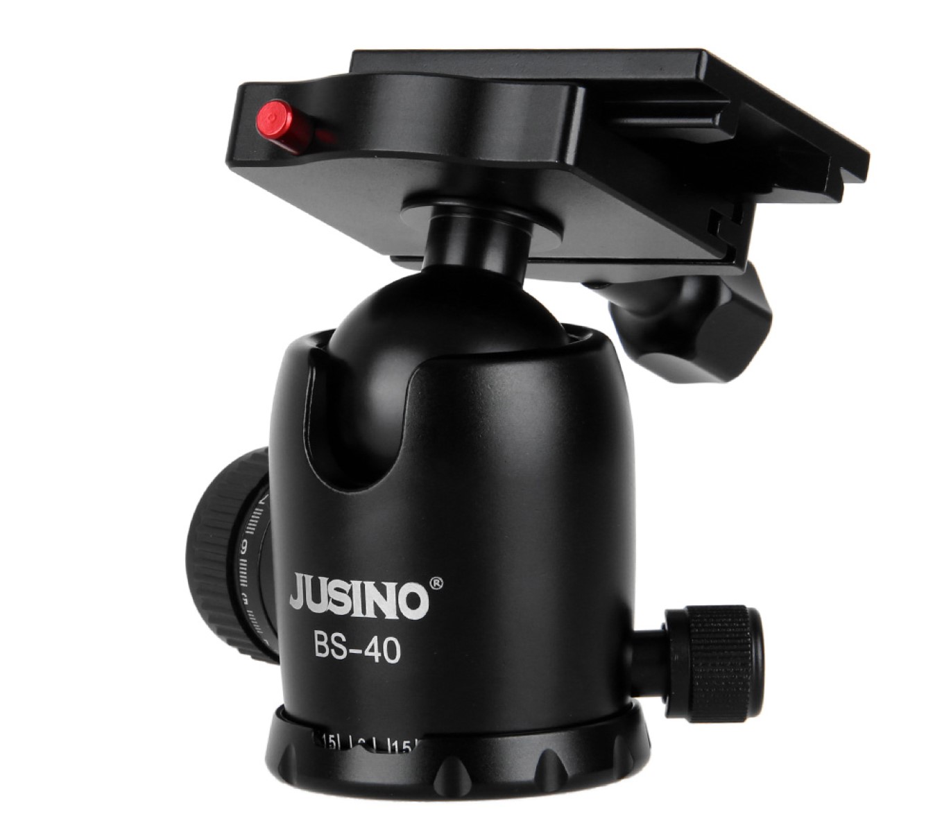 JUSINO Robuster Kugelkopf Stativkopf bis 20kg belastbar BS-40 JUSINO Robuster Kugelkopf Stativkopf bis 20kg belastbar BS-40