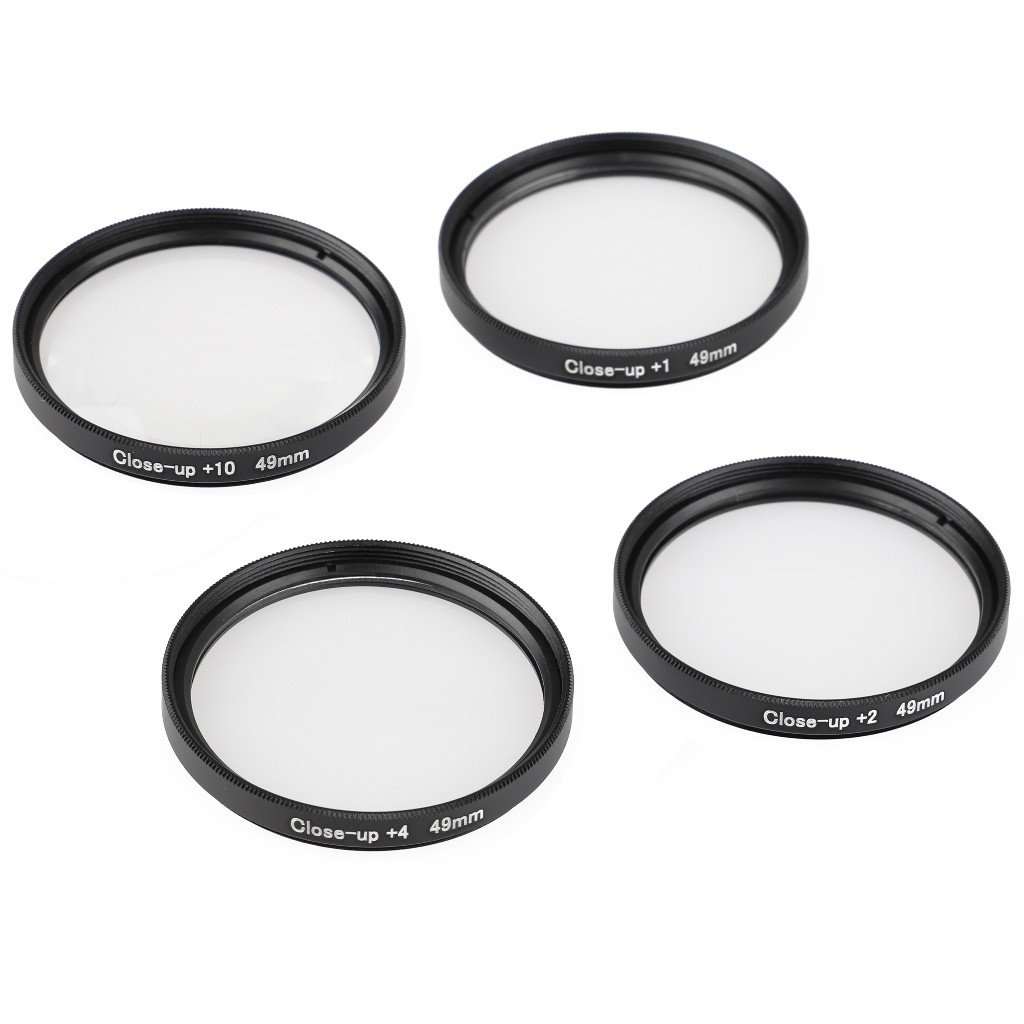 ayex Close up Makro Linsen Set 49mm
 - 4 teilig (+1, +2, +4, +10) ayex Close up Makro Linsen Set 49mm
 - 4 teilig (+1, +2, +4, +10)