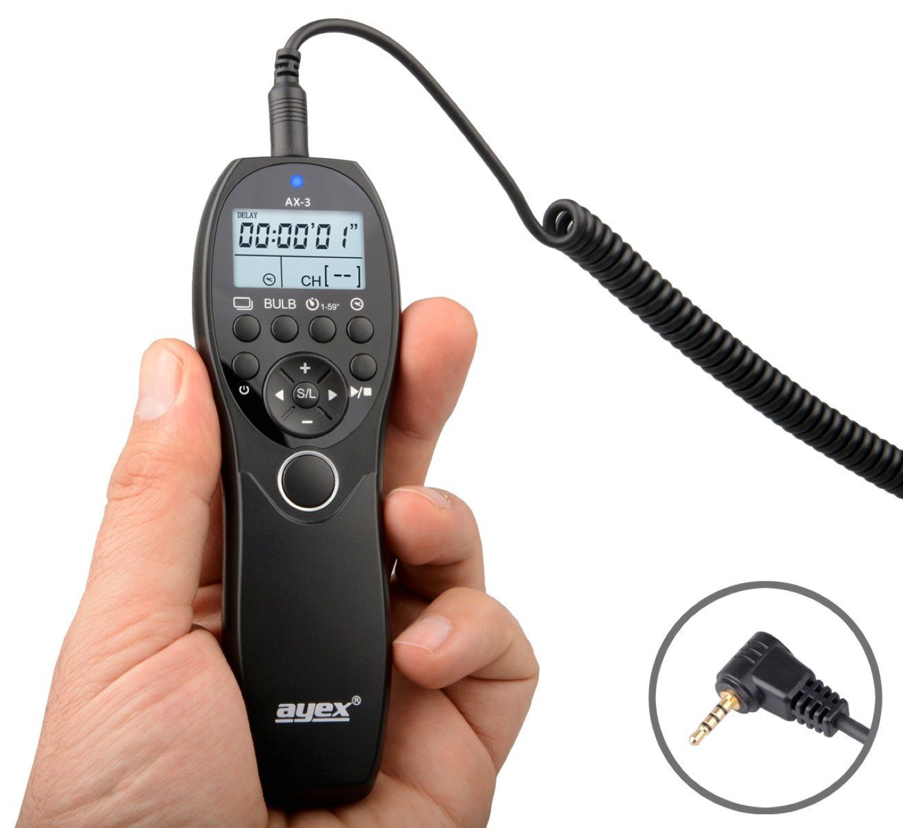 Timer Fernauslöser AX-3 RS-2 zB Panasonic DMC-FZ2500 DS1 G85 G7 GX8 DC-GH5S G9 FZ250 Serie Bulb Delay Fokussieren Timer Fernauslöser AX-3 RS-2 zB Panasonic DMC-FZ2500 DS1 G85 G7 GX8 DC-GH5S G9 FZ250 Serie Bulb Delay Fokussieren