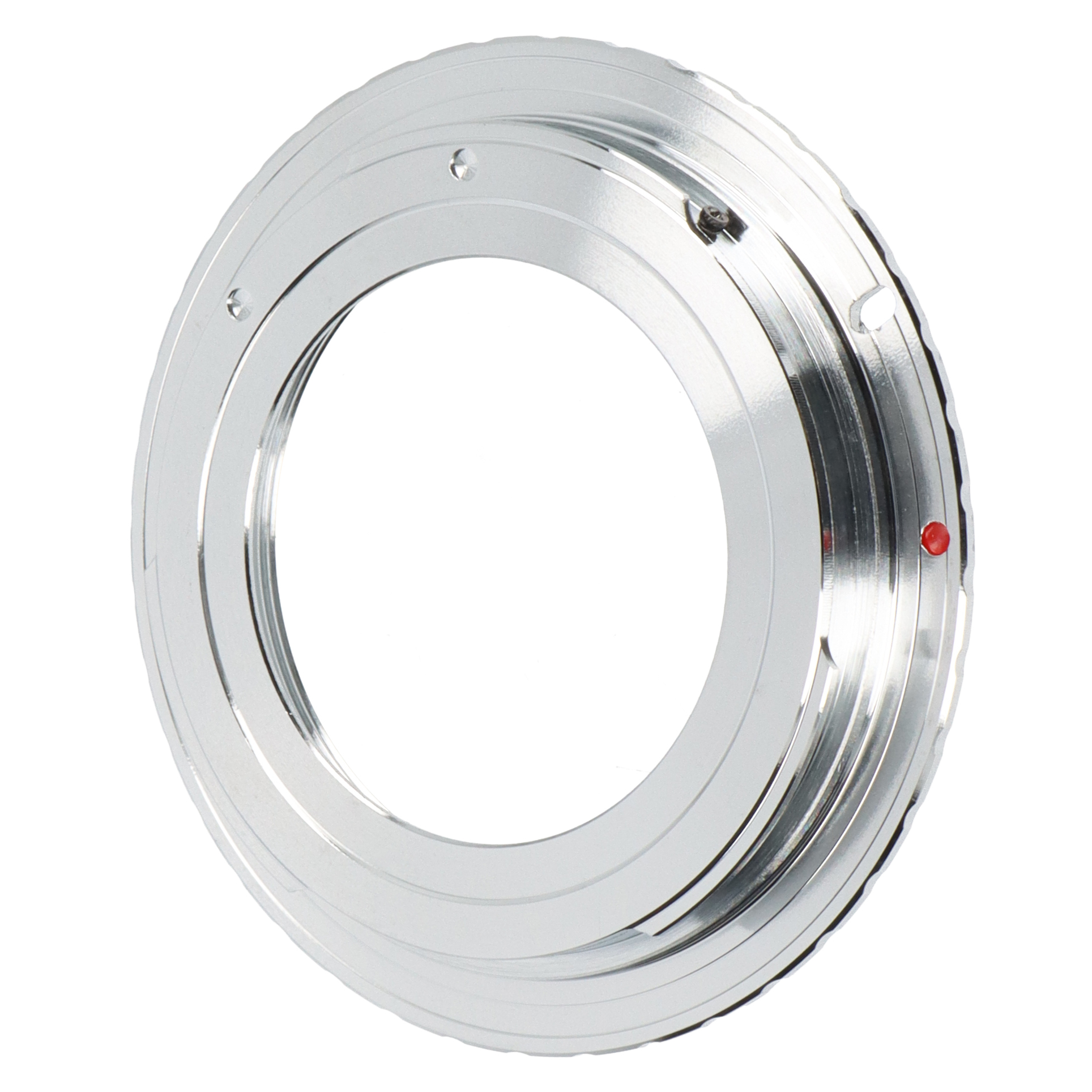 Objektivadapter für M42 Objektive an Canon EOS aus verchromtem Messing Objektivadapter für M42 Objektive an Canon EOS aus verchromtem Messing