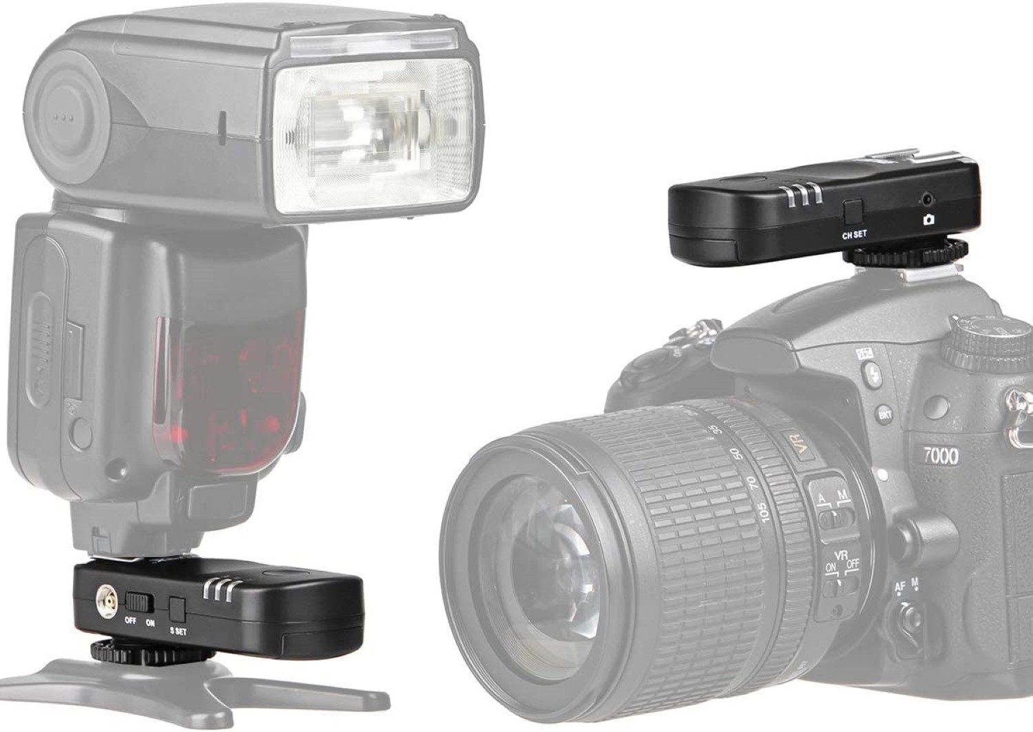 ayex AX-BA1 Funk Blitzauslöser und Fernauslöser für Nikon Kameras, Blitz & Kameraauslöser inkl. 3 Transceivern ayex AX-BA1 Funk Blitzauslöser und Fernauslöser für Nikon Kameras, Blitz & Kameraauslöser inkl. 3 Transceivern
