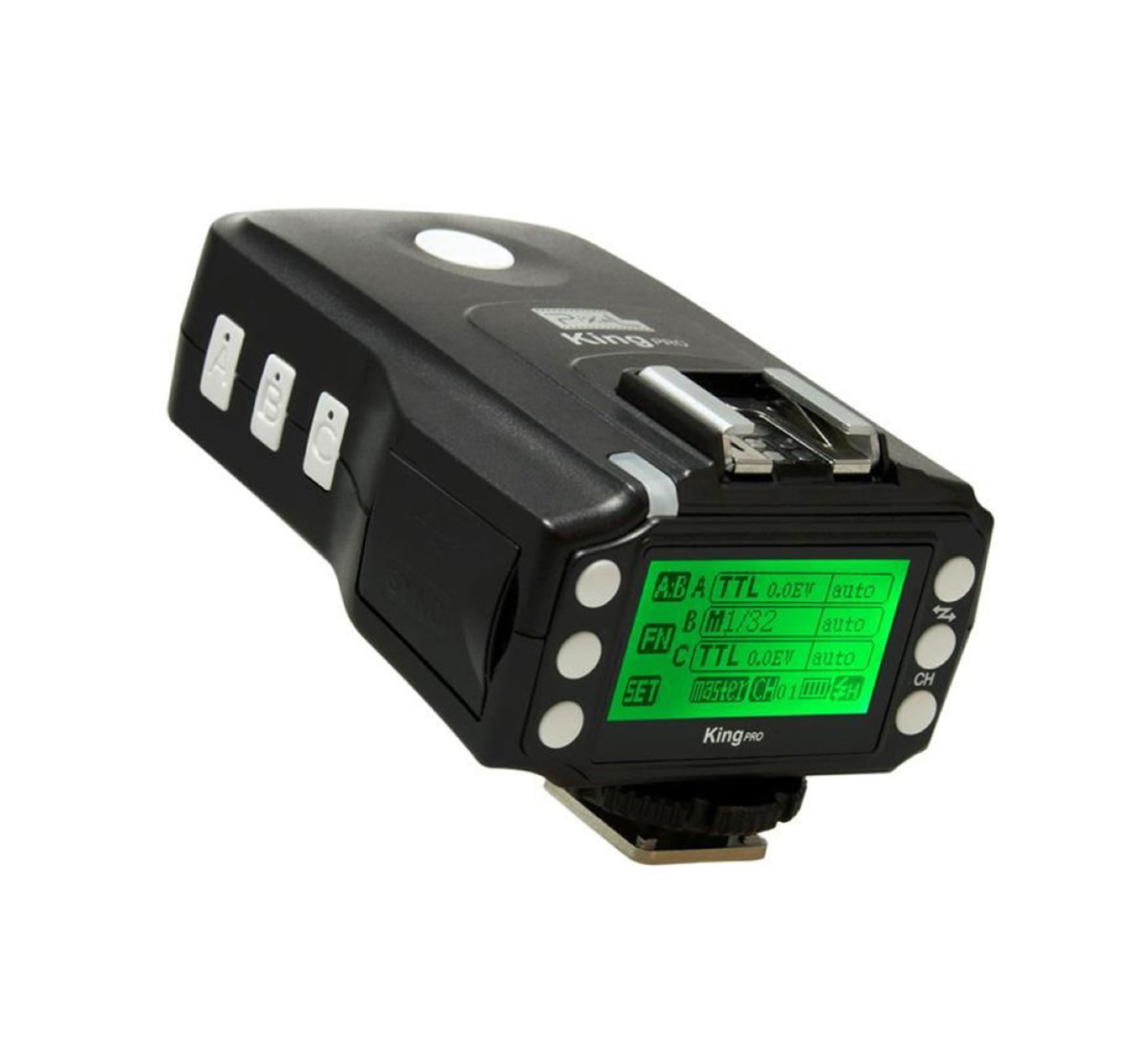 Transceiver (Sender/Empfänger) für Pixel KING PRO SET e-TTL Funk-Blitzauslöser für Canon EOS Transceiver (Sender/Empfänger) für Pixel KING PRO SET e-TTL Funk-Blitzauslöser für Canon EOS