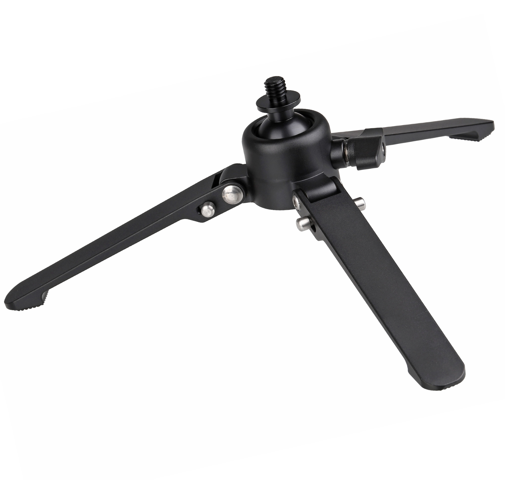 Monopod-Fuß Standspinne mit arretierbarem Kugelgelenk, auch als Tischstativ verwendbar Monopod-Fuß Standspinne mit arretierbarem Kugelgelenk, auch als Tischstativ verwendbar