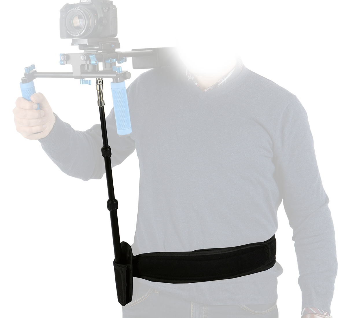 ayex D2-B Schulterstativ DSLR Rig mit verstellbarer Basisplatte, M4 Matte Box und Support Arm ayex D2-B Schulterstativ DSLR Rig mit verstellbarer Basisplatte, M4 Matte Box und Support Arm