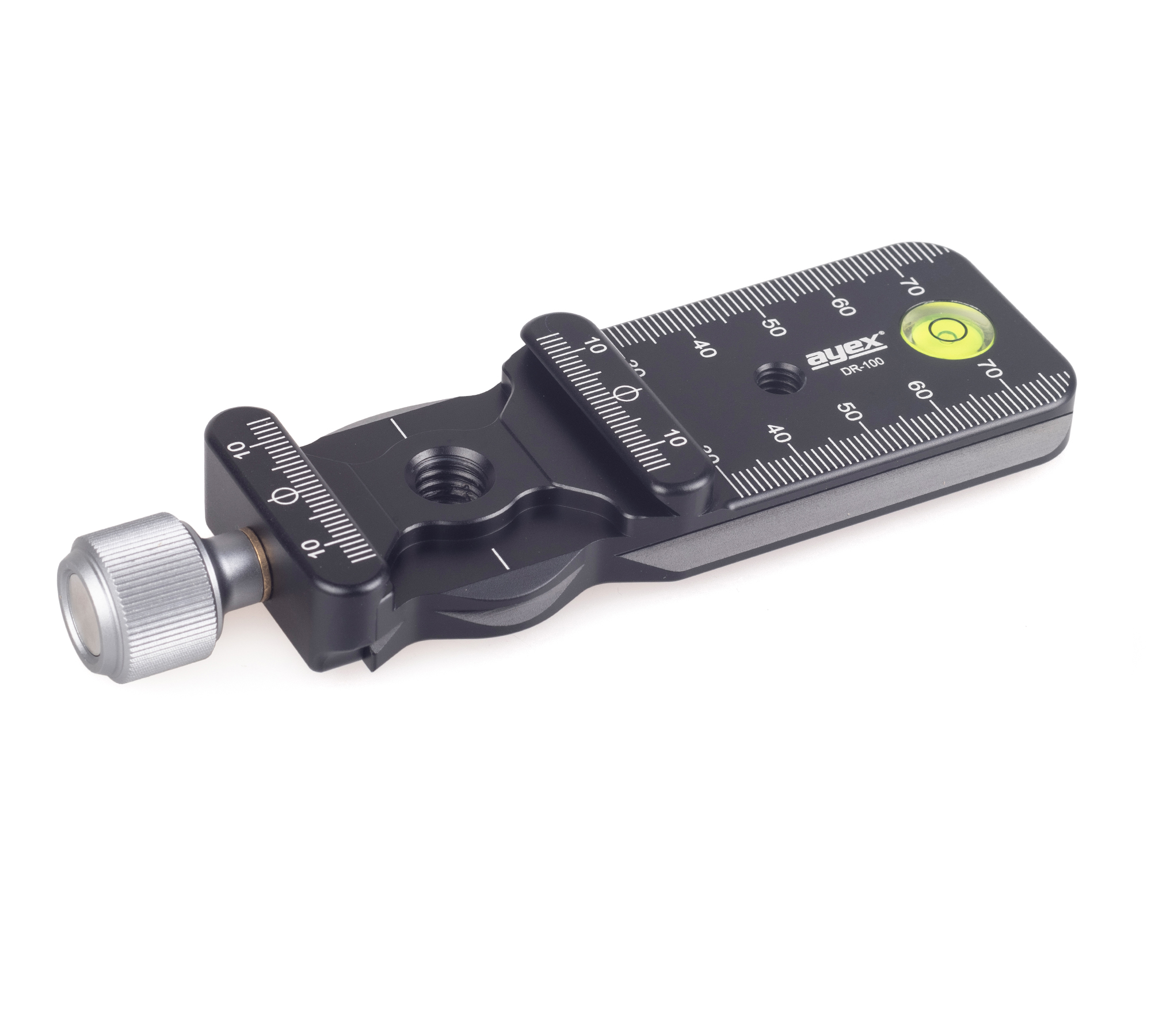 Einstellschlitten Makroschiene Klemme+Schraubkopf DSLR-Kameras Stativköpfe Arca-Swiss CHC Aluminium 100cm