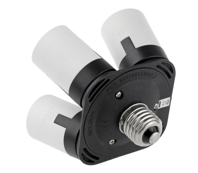 4 in 1 Lampenfassung (bis 250W) für Studioleuchten GDT-04 4 in 1 Lampenfassung (bis 250W) für Studioleuchten GDT-04