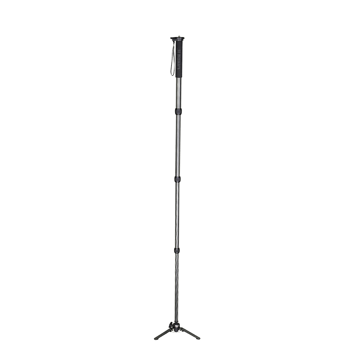JUSINO Karbon Monopod mit abnehmbarem Fuß/Tischstativ Schnelldrehverschlüsse bis 153cm/6kg VM-254C JUSINO Karbon Monopod mit abnehmbarem Fuß/Tischstativ Schnelldrehverschlüsse bis 153cm/6kg VM-254C