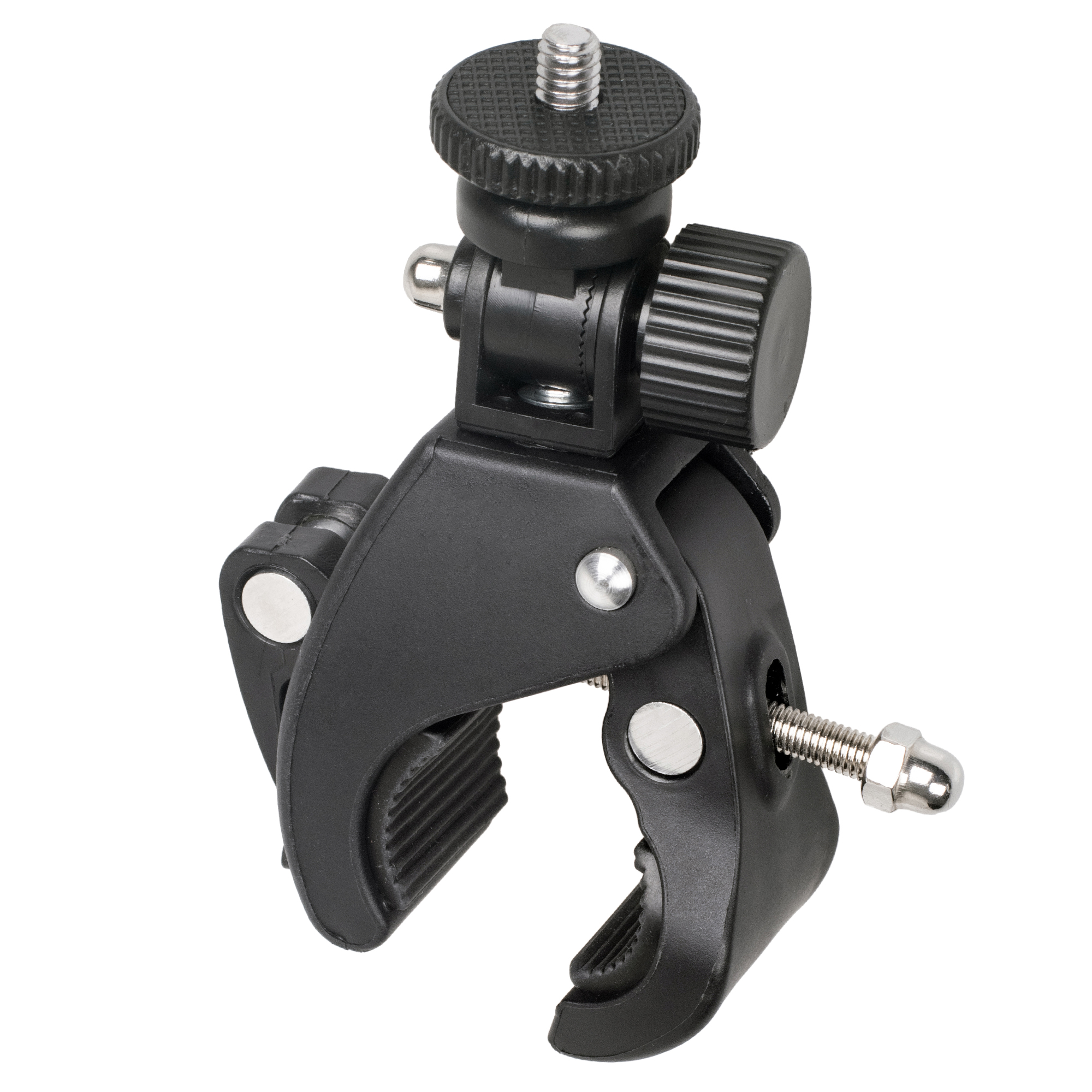 ayex Universal Stativklemme neigbarer 1/4 Zoll Mount Schraubzwinge gummierte Kontaktflächen ayex Universal Stativklemme neigbarer 1/4 Zoll Mount Schraubzwinge gummierte Kontaktflächen