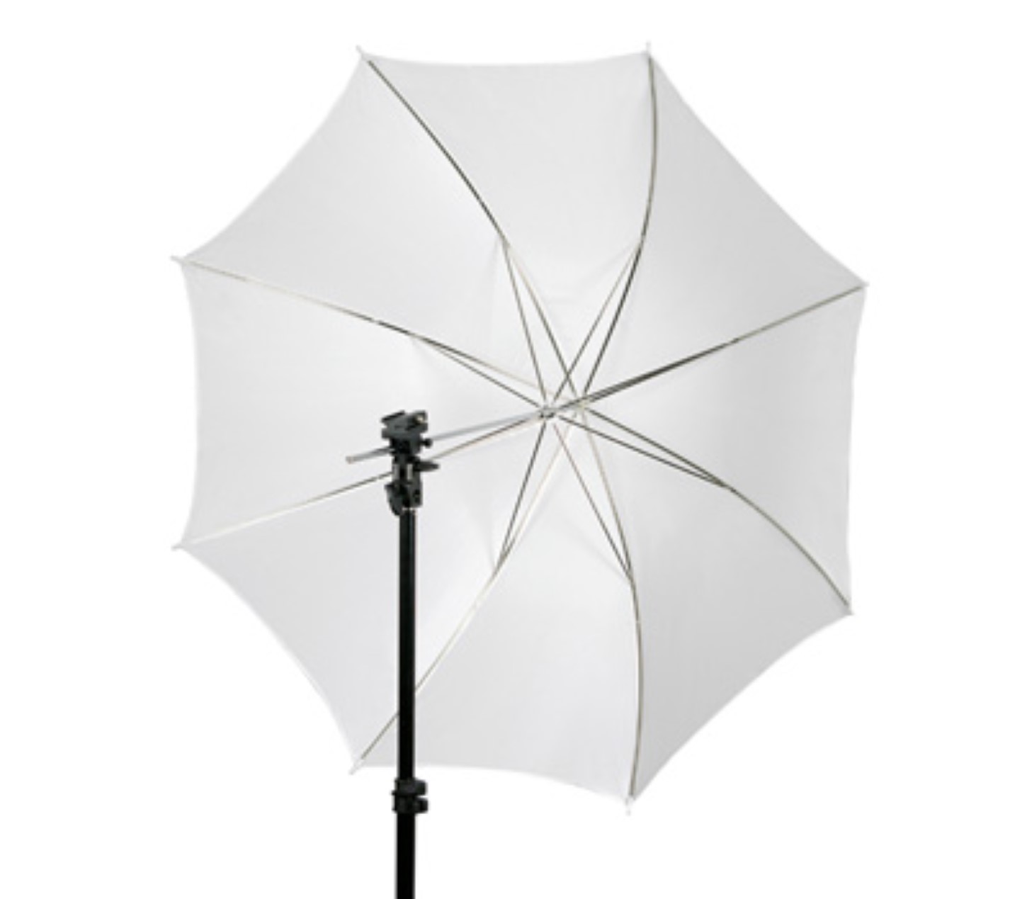 Studio-Durchlichtschirm 101cm 40" - innen & aussen weiß Studio-Durchlichtschirm 101cm 40" - innen & aussen weiß
