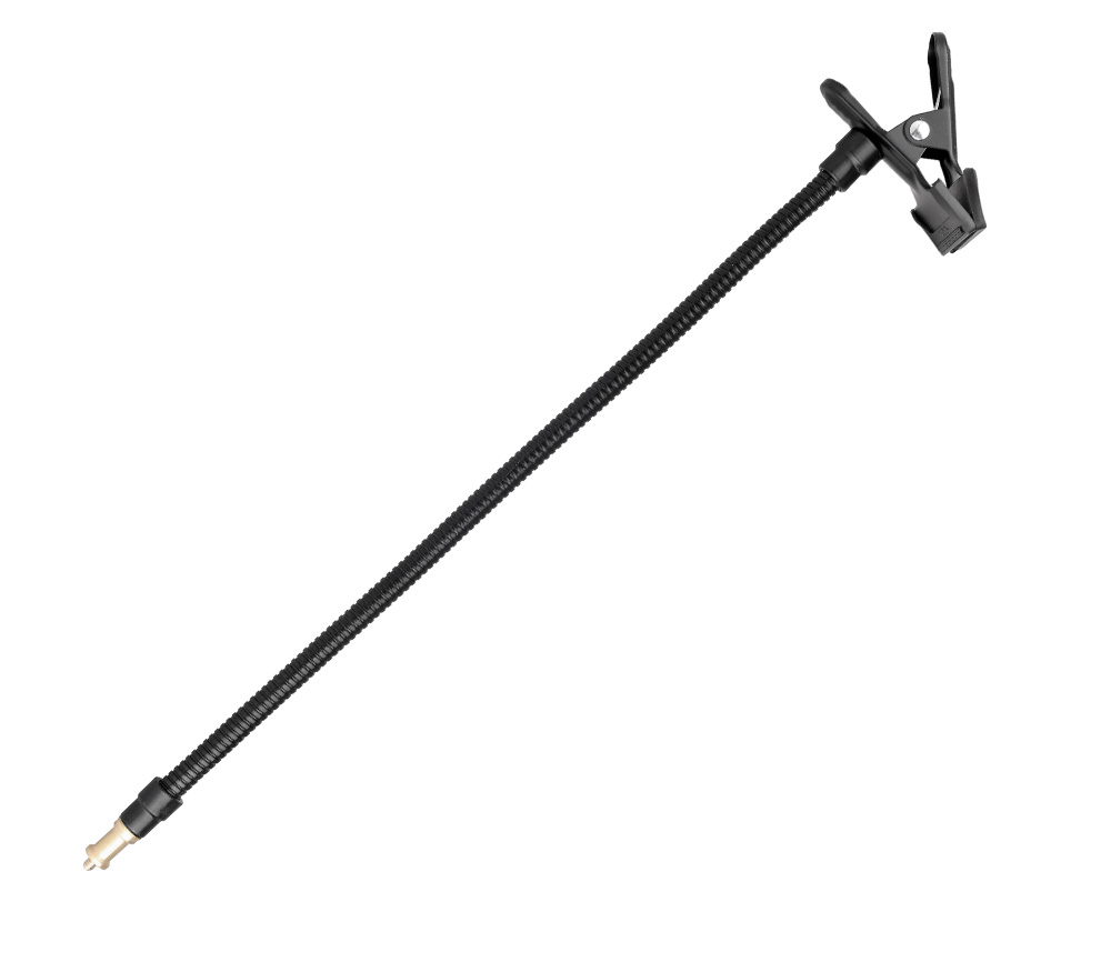 Flexibler Arm mit Klemme, Spigot und 1/4" Gewinde, ayex GP-33 Flexibler Arm mit Klemme, Spigot und 1/4" Gewinde, ayex GP-33