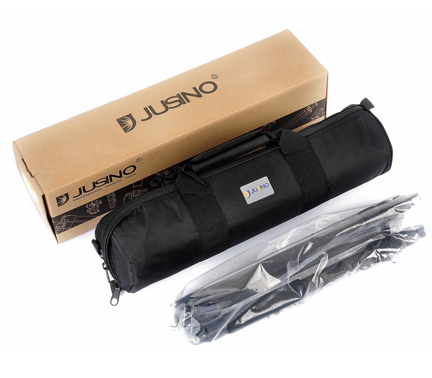 Traveller Stativset Tripod/Monopod JUSINO TK-254 mit robustem Kugelkopf BS-40 Traveller Stativset Tripod/Monopod JUSINO TK-254 mit robustem Kugelkopf BS-40