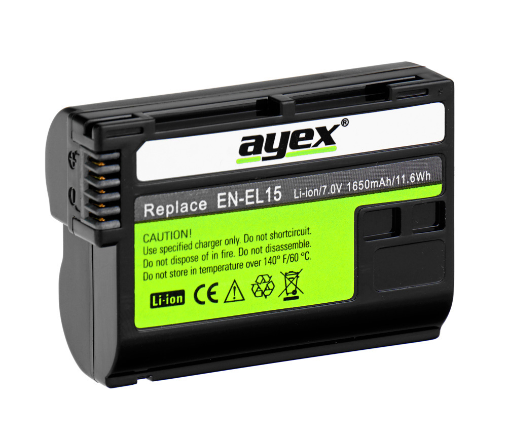 EN-EL15B Akku für Nikon Z8 Z7II Z7 D7500 D7000 D600 D750 V1 D800E lange Laufzeit 2040mAh EN-EL15B Akku für Nikon Z8 Z7II Z7 D7500 D7000 D600 D750 V1 D800E lange Laufzeit 2040mAh