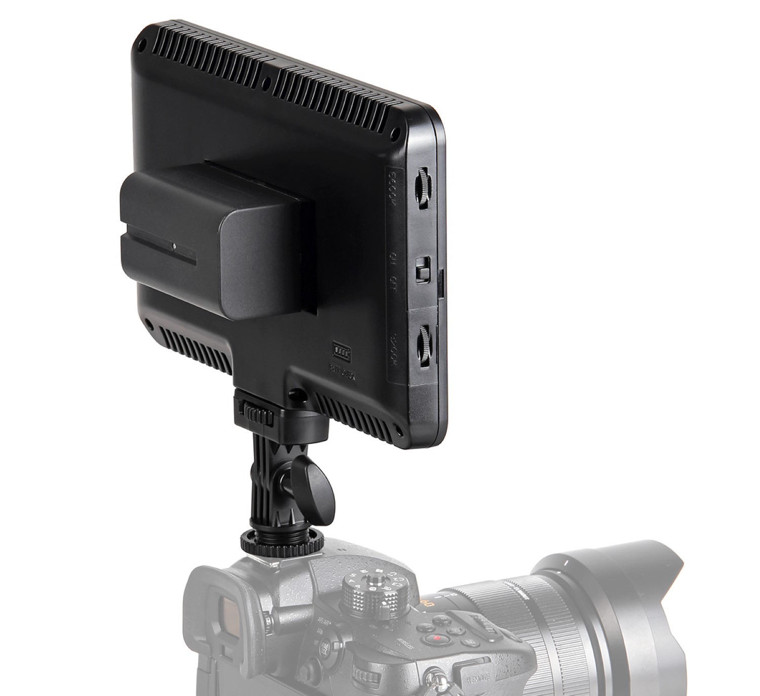 ayex Videoleuchte mit 360 LEDs und 2 Dimmern (3200/5500K), inklusive Li-Ion Akku ayex Videoleuchte mit 360 LEDs und 2 Dimmern (3200/5500K), inklusive Li-Ion Akku