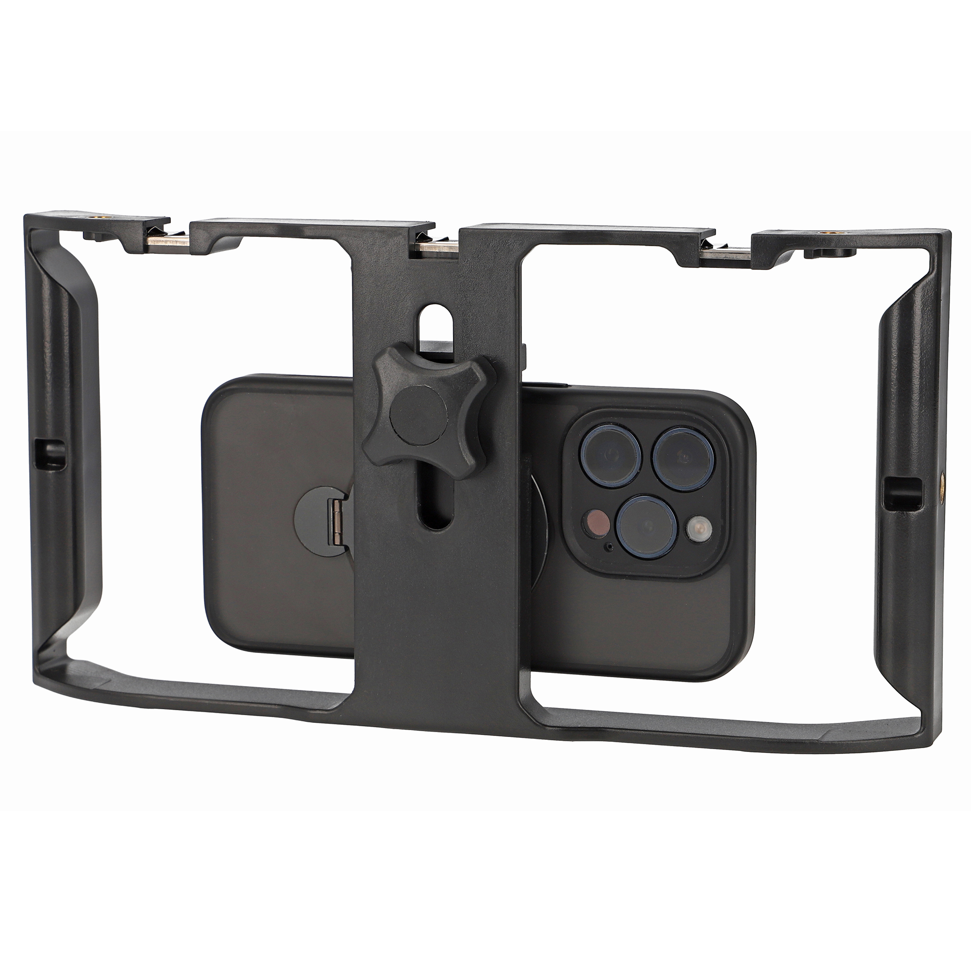 Smartphone Video Rig Stabilizer – Handyhalterung für stabile Videoaufnahmen & Vlogging Smartphone Video Rig Stabilizer – Handyhalterung für stabile Videoaufnahmen & Vlogging