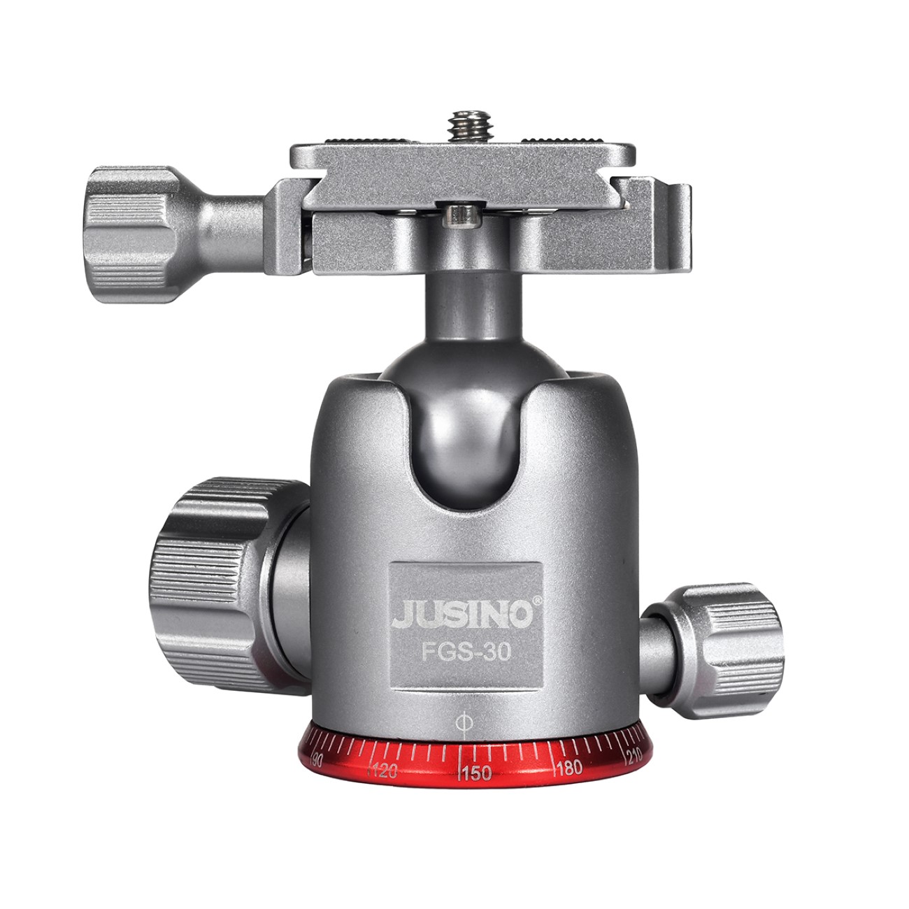 JUSINO Profi Kugelkopf FGS-30 bis 8Kg Arcaswiss Kompatible Schnellwechselplatte JUSINO Profi Kugelkopf FGS-30 bis 8Kg Arcaswiss Kompatible Schnellwechselplatte