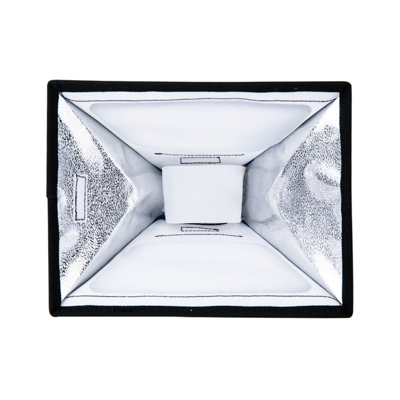 Rechteckiger Diffusor Softbox für tragbare Blitzgeräte Größe S Rechteckiger Diffusor Softbox für tragbare Blitzgeräte Größe S