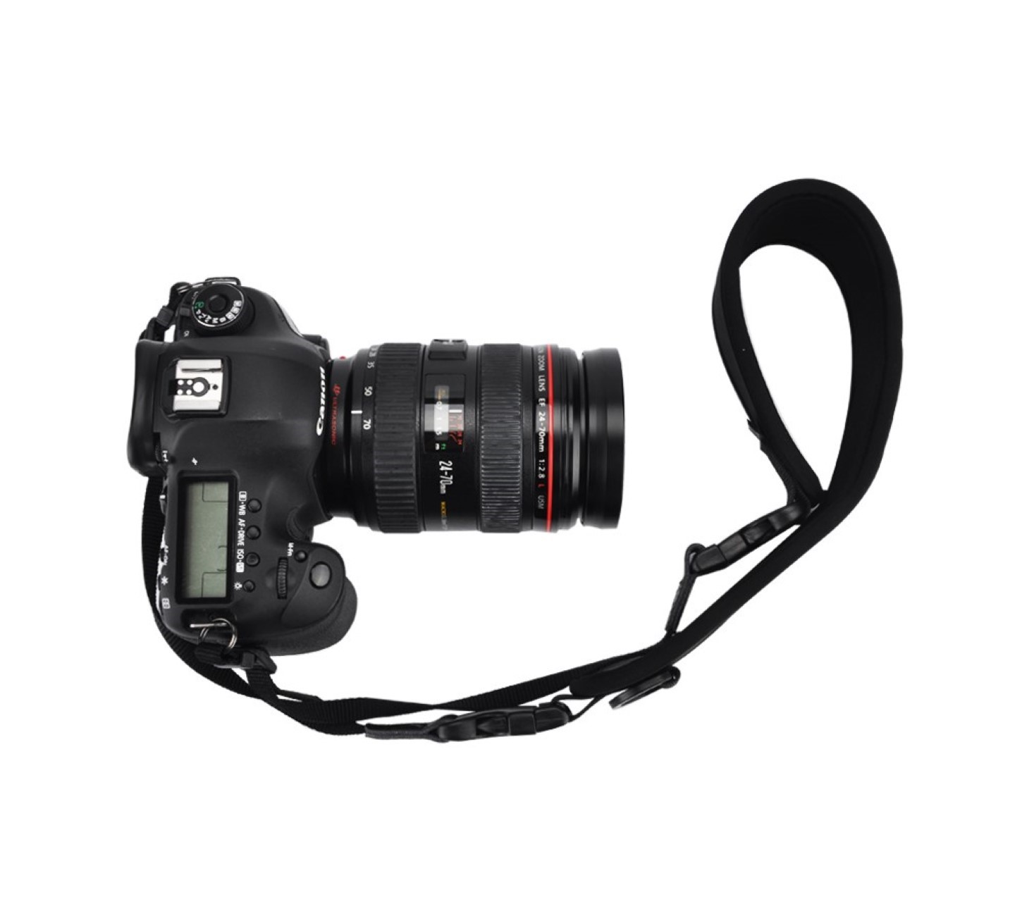 Neopren-Kameragurt verstellbarer & bequemer Schultergurt für DSLR und spiegellose Kameras Neopren-Kameragurt verstellbarer & bequemer Schultergurt für DSLR und spiegellose Kameras