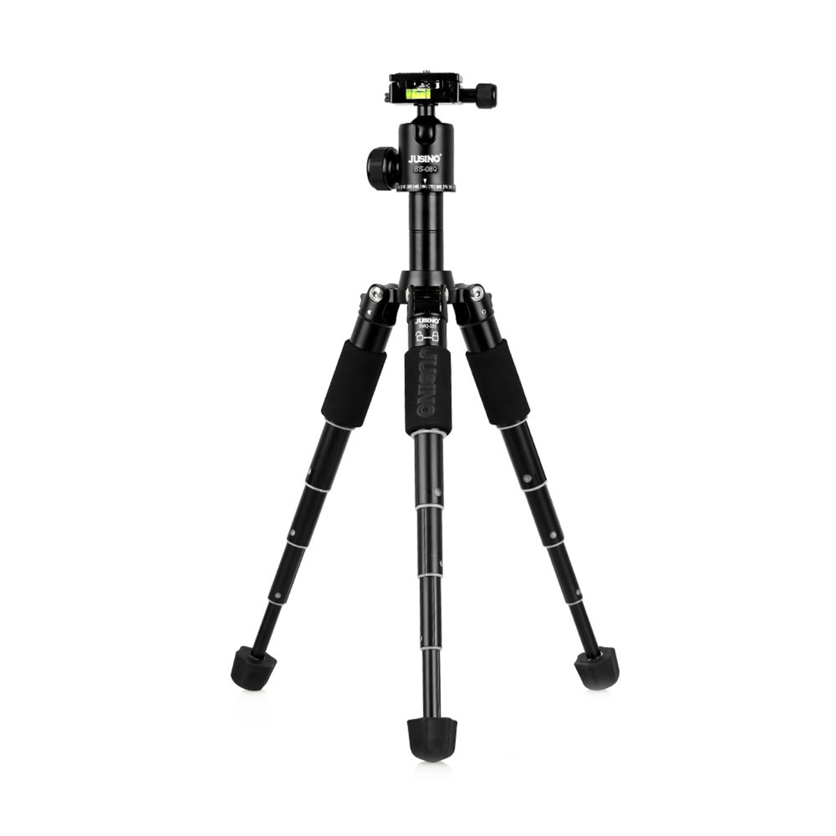 JUSINO TMQ-255 Stabiles Mini-Stativ Tischstativ mit Kugelkopf BS-08Q JUSINO TMQ-255 Stabiles Mini-Stativ Tischstativ mit Kugelkopf BS-08Q