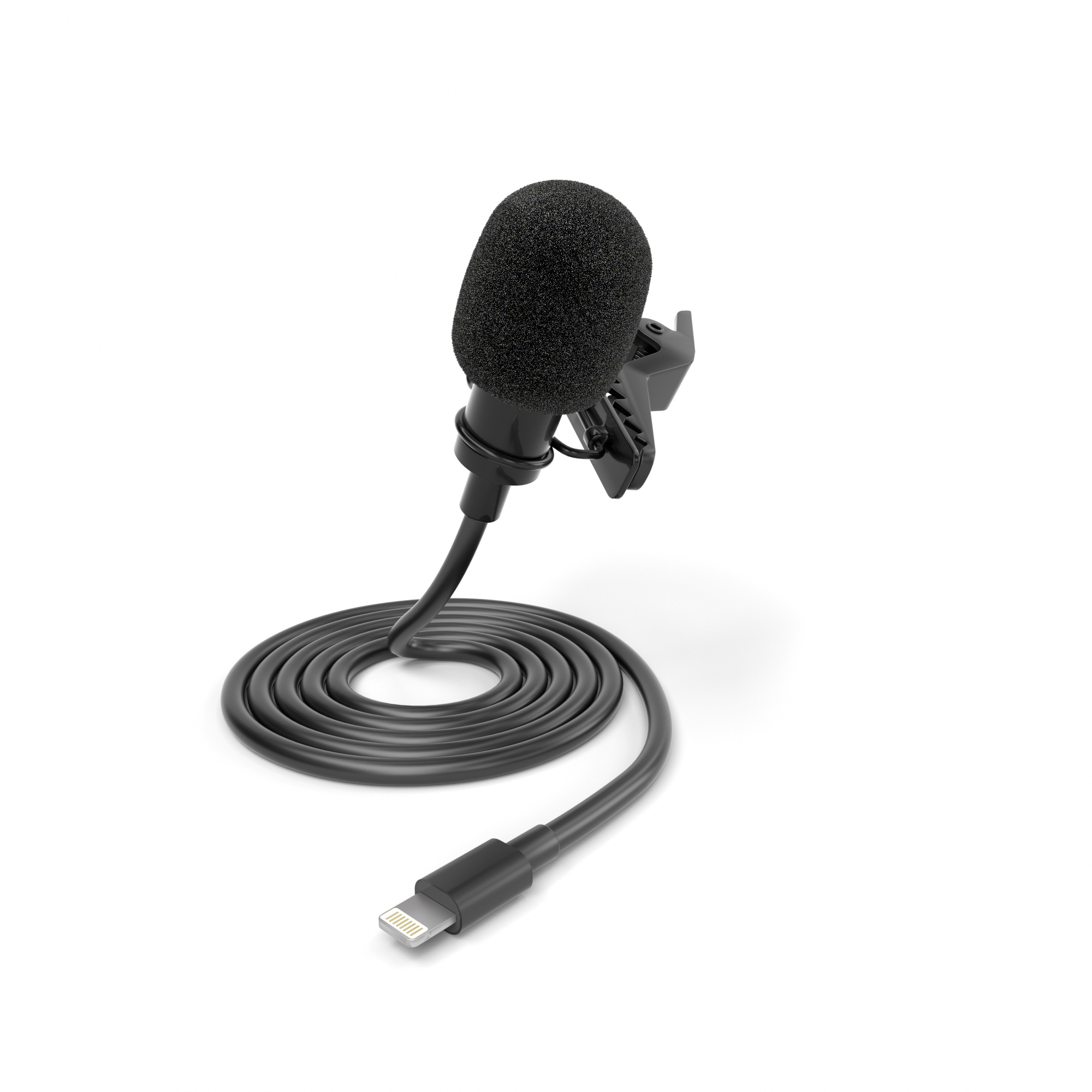 Lavalier Mikrofon für iPhone iPad Windschutz & Klemme perfekt für Interviews Livestreams Lightning Lavalier Mikrofon für iPhone iPad Windschutz & Klemme perfekt für Interviews Livestreams Lightning