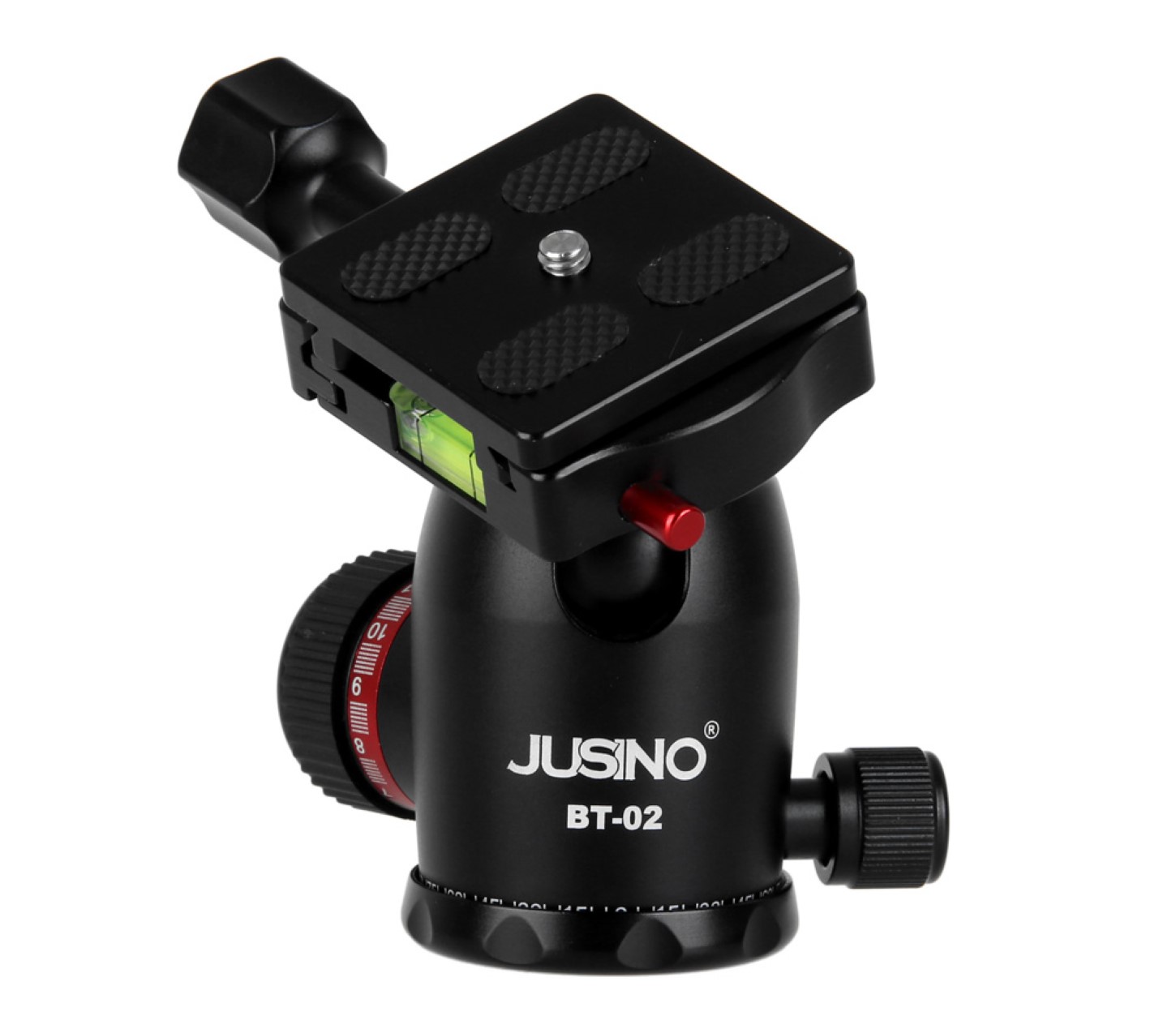 JUSINO BT-02 Sehr stabiler Kugelkopf Stativkopf, Aluminium JUSINO BT-02 Sehr stabiler Kugelkopf Stativkopf, Aluminium