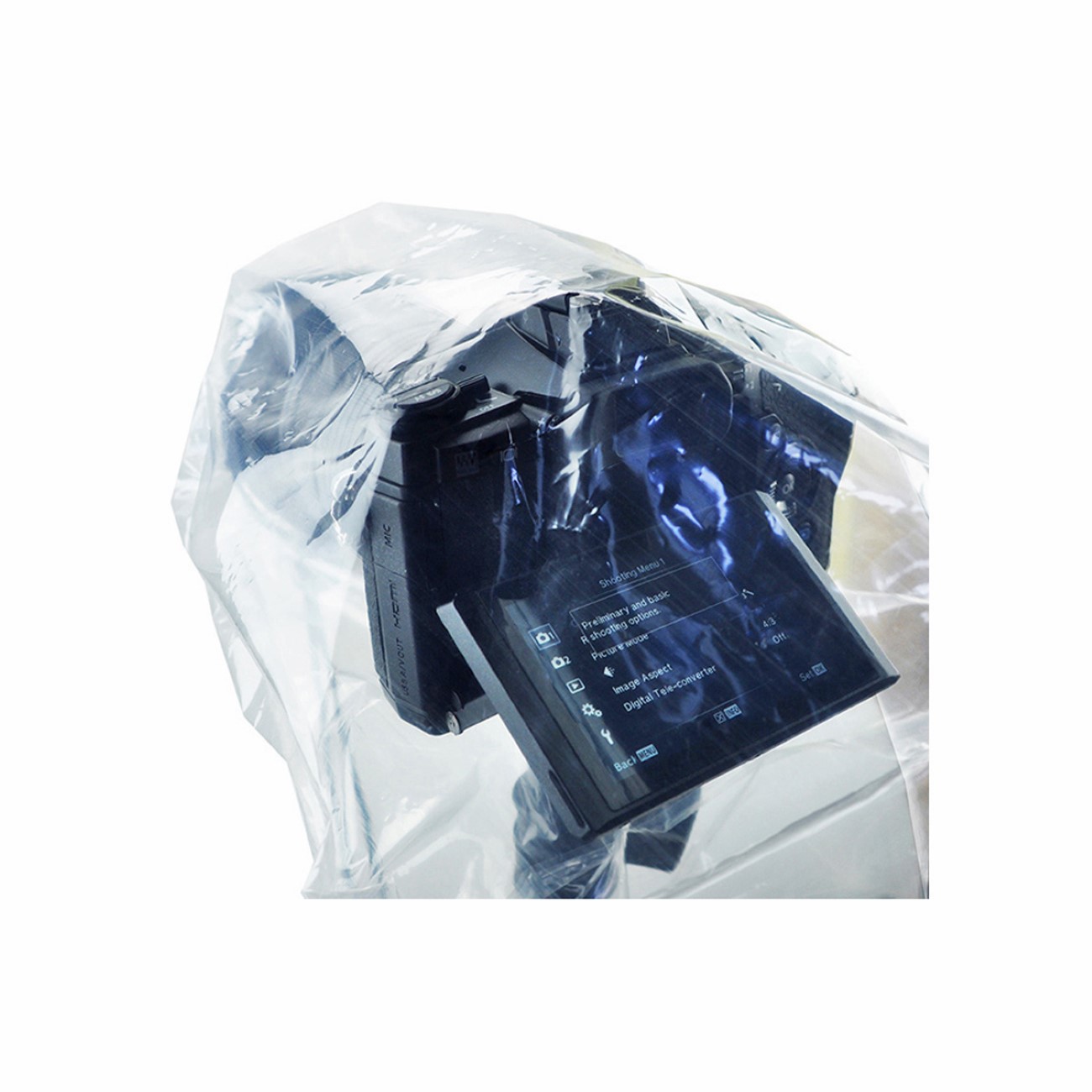 Rain Cover Regenschutzüberzug Schutz auch vor Schnee Staub Schlamm für DSLR spiegellose Kameras 2 Stück Rain Cover Regenschutzüberzug Schutz auch vor Schnee Staub Schlamm für DSLR spiegellose Kameras 2 Stück