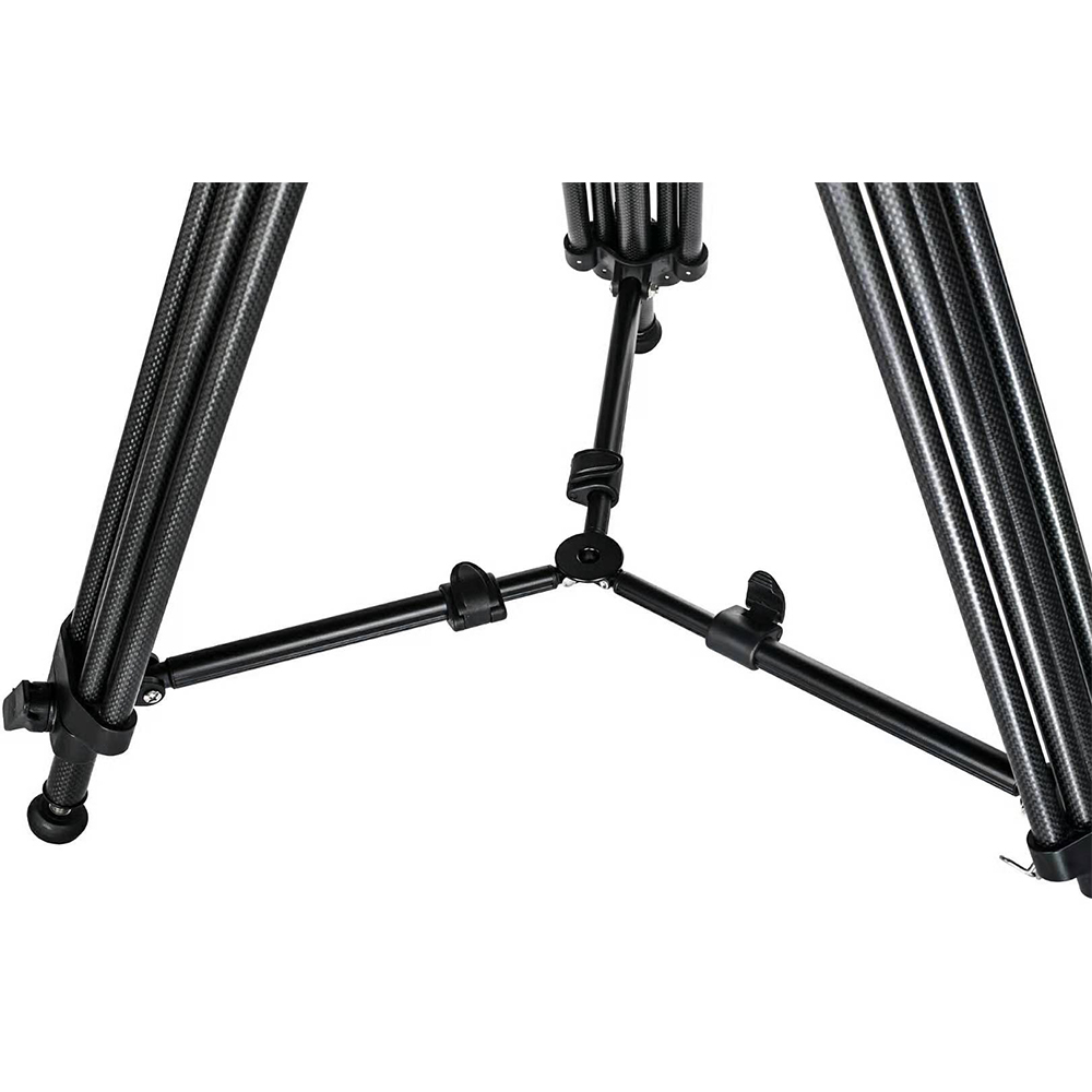 JUSINO Hochwertiges Karbon Video-Stativ bis 150cm Höhe 18kg Tragfähigkeit gepolsterte Tasche B-Ware JUSINO Hochwertiges Karbon Video-Stativ bis 150cm Höhe 18kg Tragfähigkeit gepolsterte Tasche B-Ware