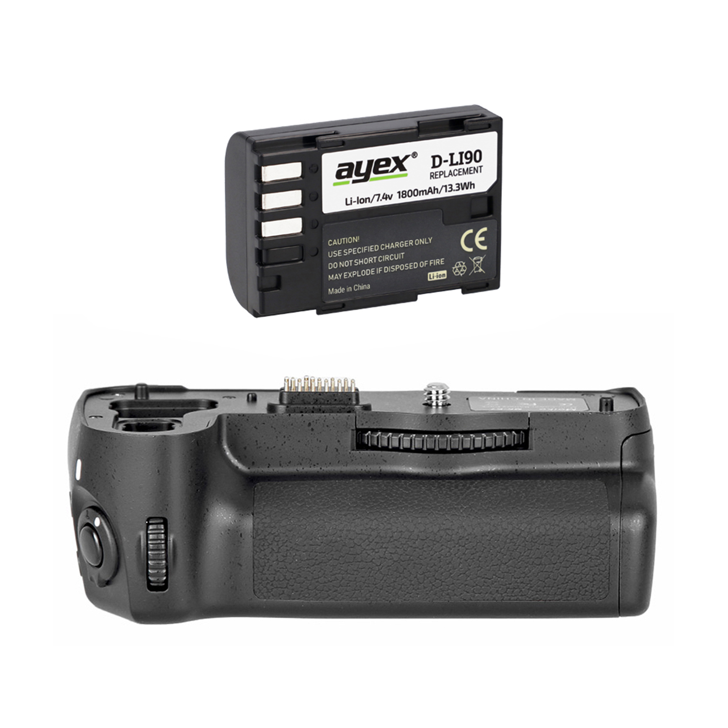 Batteriegriff Set für Pentax DSLR Kameras K-7 K-5 K-5 II K-5 IIs + 1x D-Li90 Akku Batteriegriff Set für Pentax DSLR Kameras K-7 K-5 K-5 II K-5 IIs + 1x D-Li90 Akku