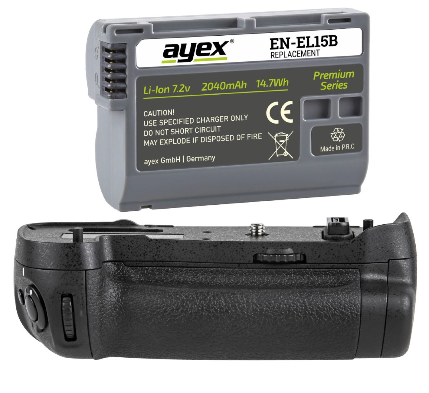 Batteriegriff Set für Nikon D500 wie MB-D17 + 1x EN-EL15B Akku Batteriegriff Set für Nikon D500 wie MB-D17 + 1x EN-EL15B Akku