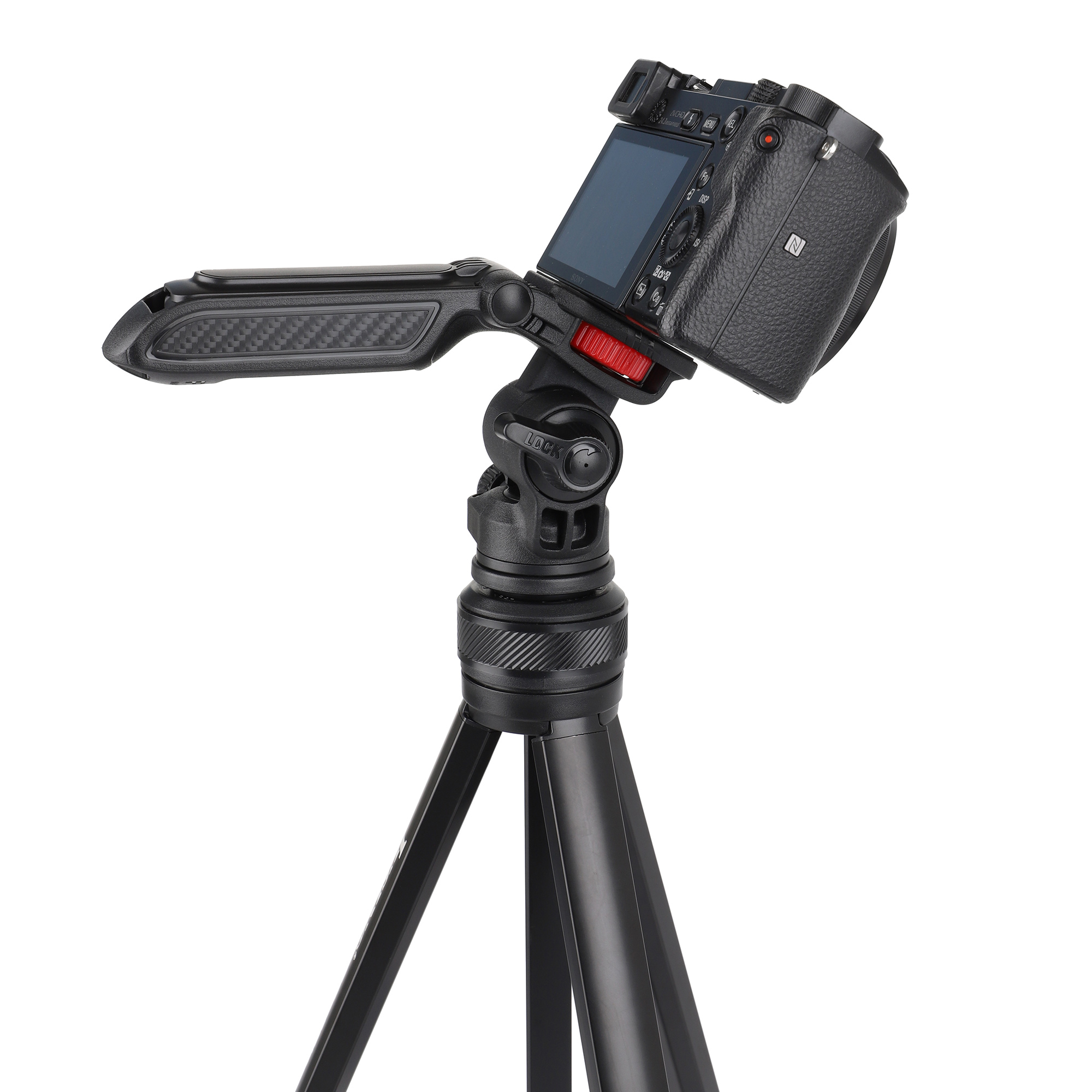 JUSINO leichtes Traveller Stativ 4 Segmente bis 139cm Aluminium 2,5kg belastbar JUSINO leichtes Traveller Stativ 4 Segmente bis 139cm Aluminium 2,5kg belastbar