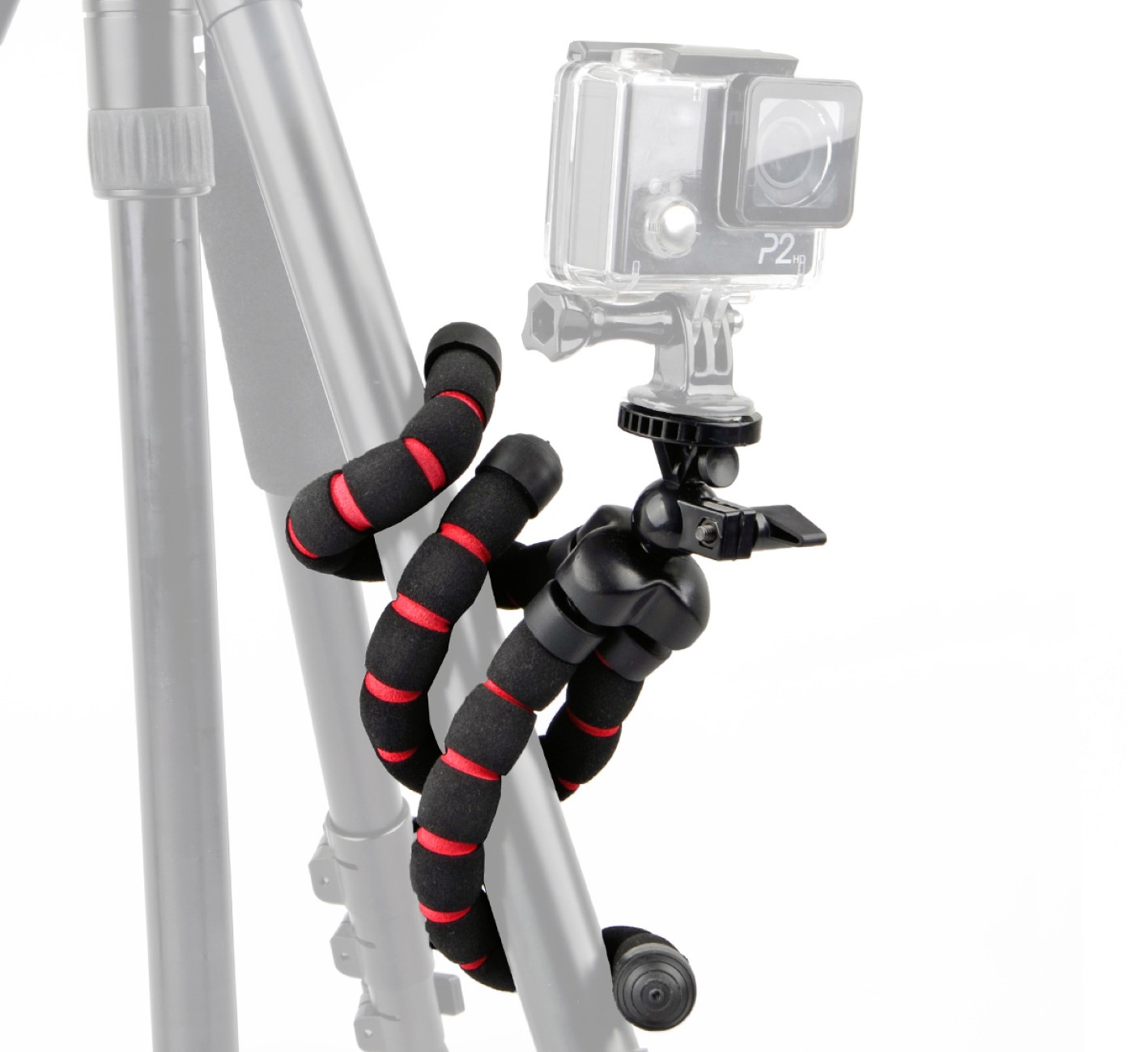Flex-Stativ Octopus für leichte DSLRs DSLMs & Camcorder Größe M Flex-Stativ Octopus für leichte DSLRs DSLMs & Camcorder Größe M