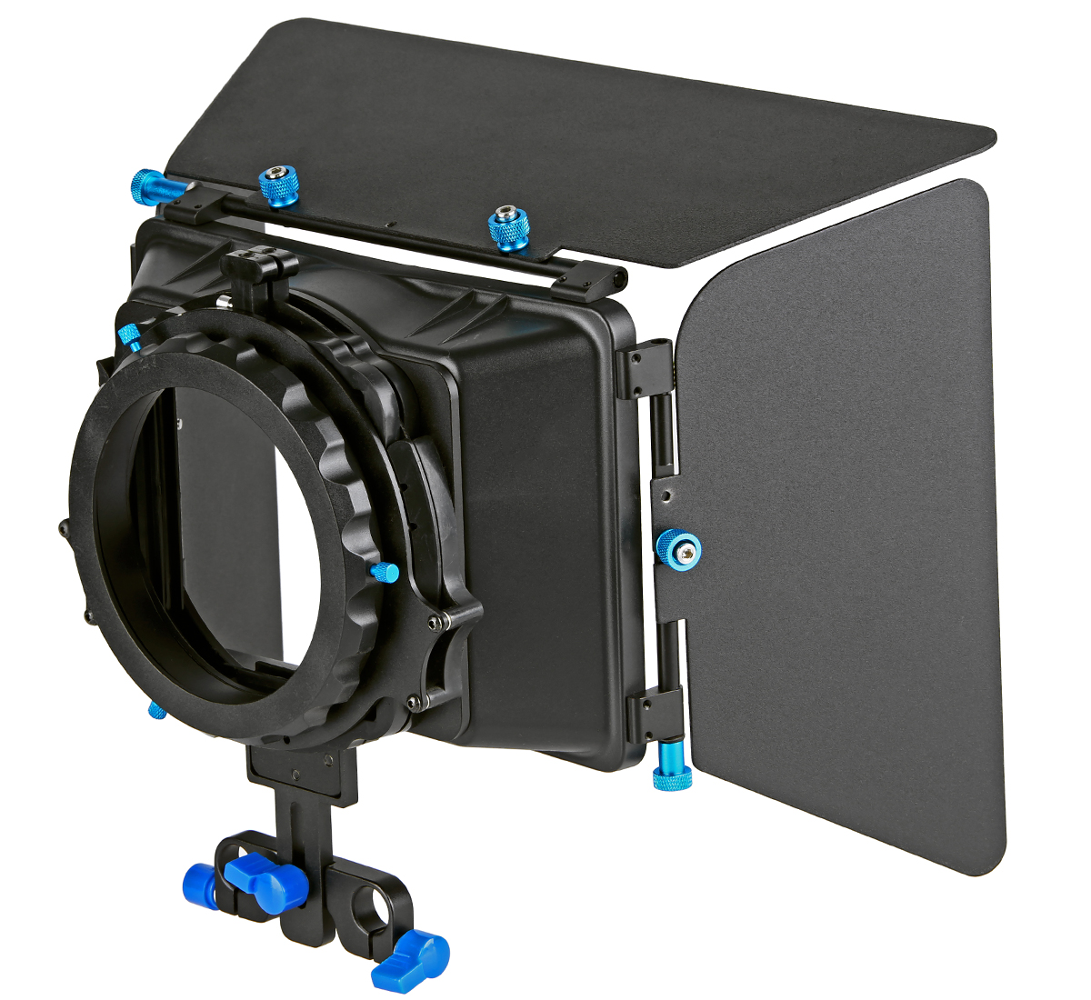 ayex M3 Matte Box, Video-Sonnenblende mit Filtereinsätzen für 15mm DSLR Rig Systeme ayex M3 Matte Box, Video-Sonnenblende mit Filtereinsätzen für 15mm DSLR Rig Systeme