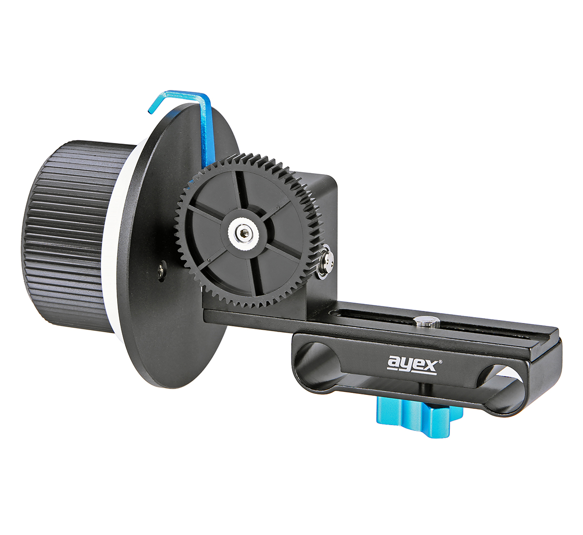 ayex Follow Focus F1, Schärfezieheinrichtung für DSLRs, Systemkameras und Rig Systeme ayex Follow Focus F1, Schärfezieheinrichtung für DSLRs, Systemkameras und Rig Systeme
