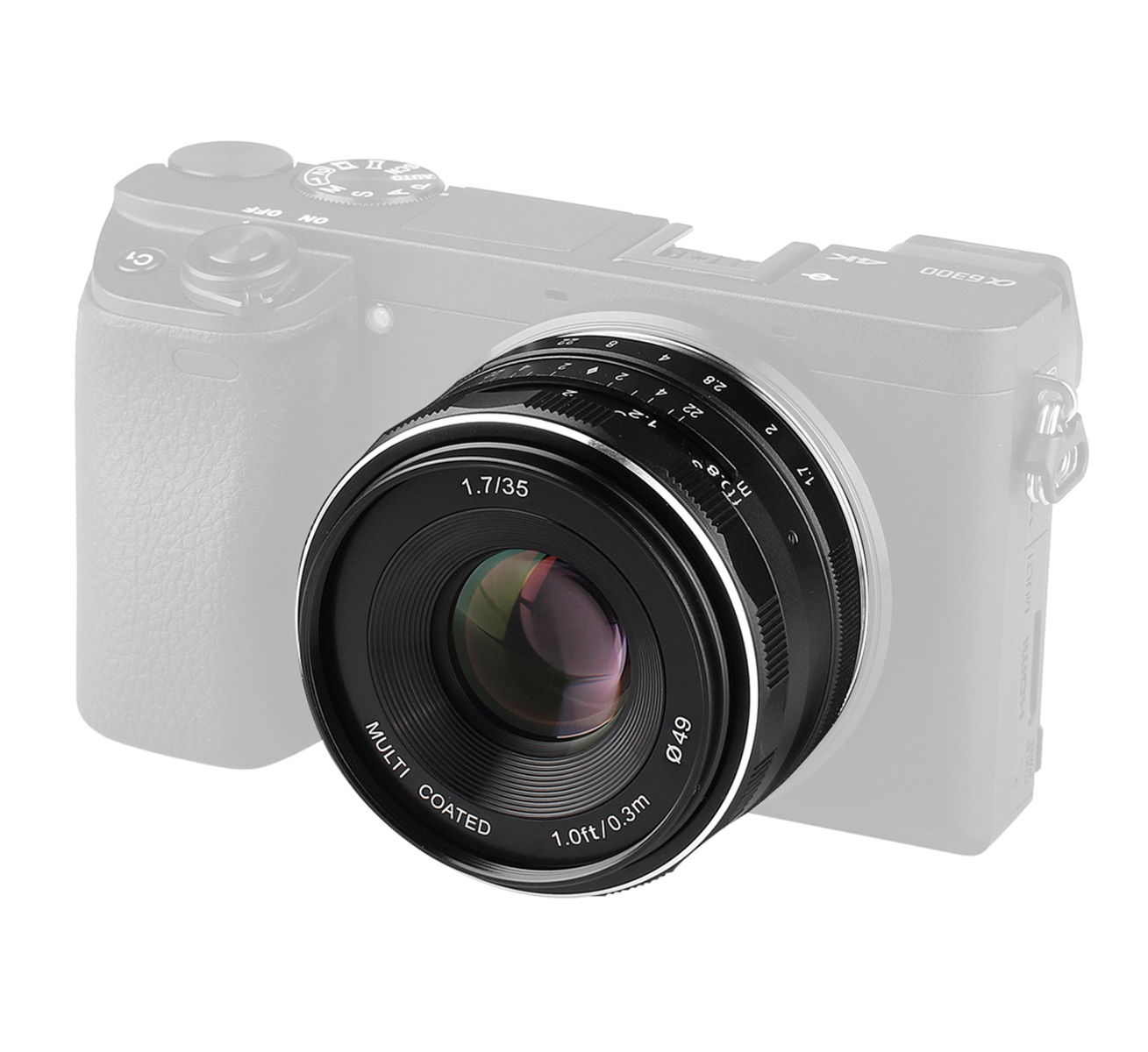 Meike 35mm F1.7 Weitwinkel Objektiv multicoated manueller Fokus für Fujifilm X-Mount Meike 35mm F1.7 Weitwinkel Objektiv multicoated manueller Fokus für Fujifilm X-Mount