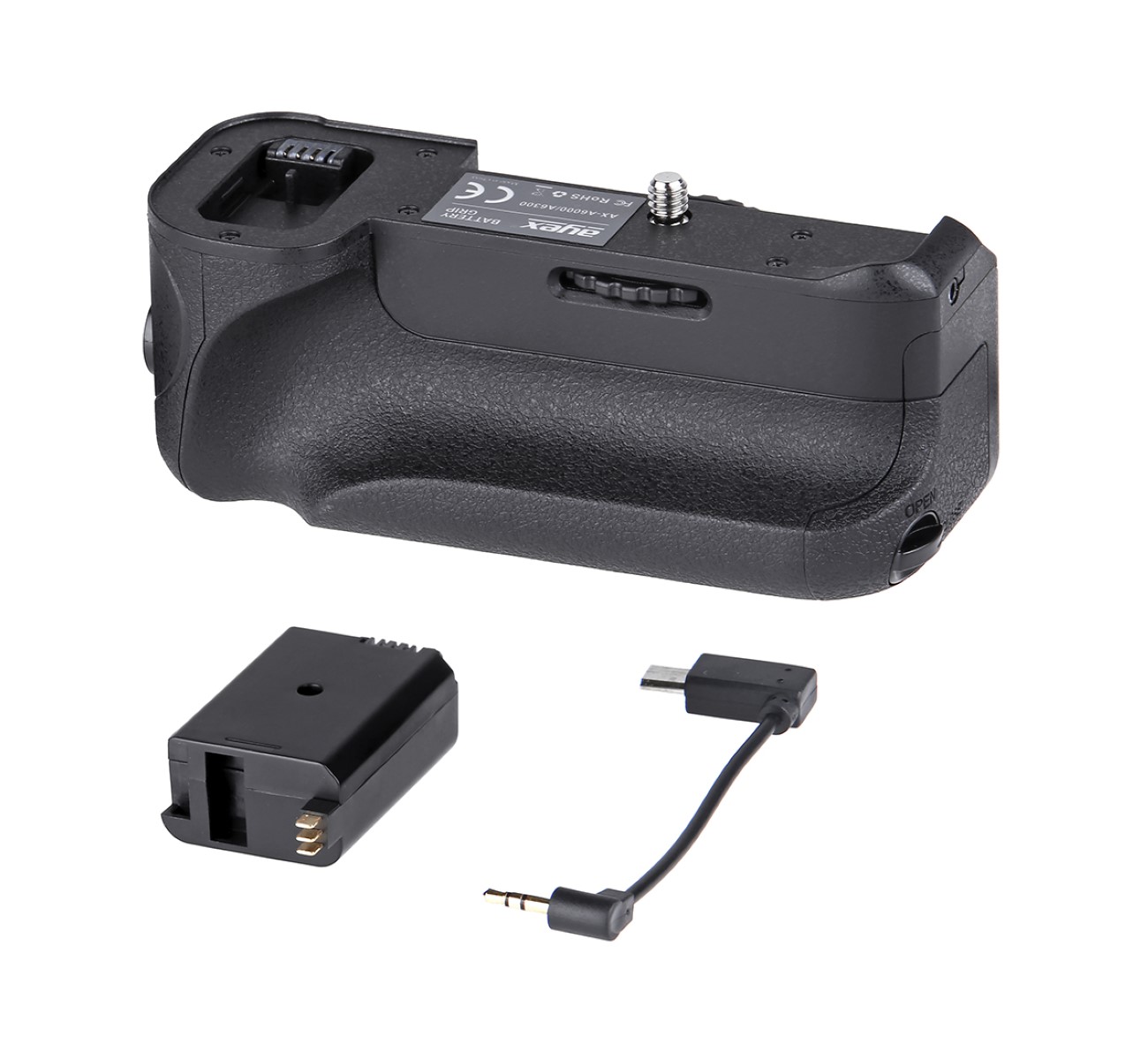 Batteriegriff Set für Sony Alpha A6300 A6000 + 2x NP-FW50 Akku + 1x USB Dual Ladegerät Batteriegriff Set für Sony Alpha A6300 A6000 + 2x NP-FW50 Akku + 1x USB Dual Ladegerät
